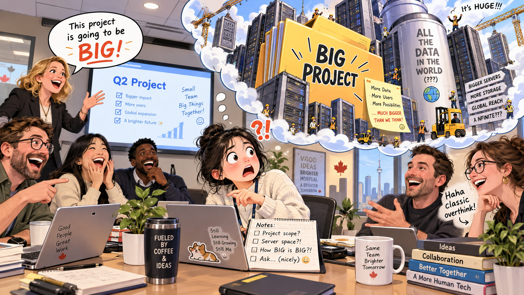 美剧学英语:be big - 加拿大办公室同事说这个项目“is big”,我还以为是文件太大……