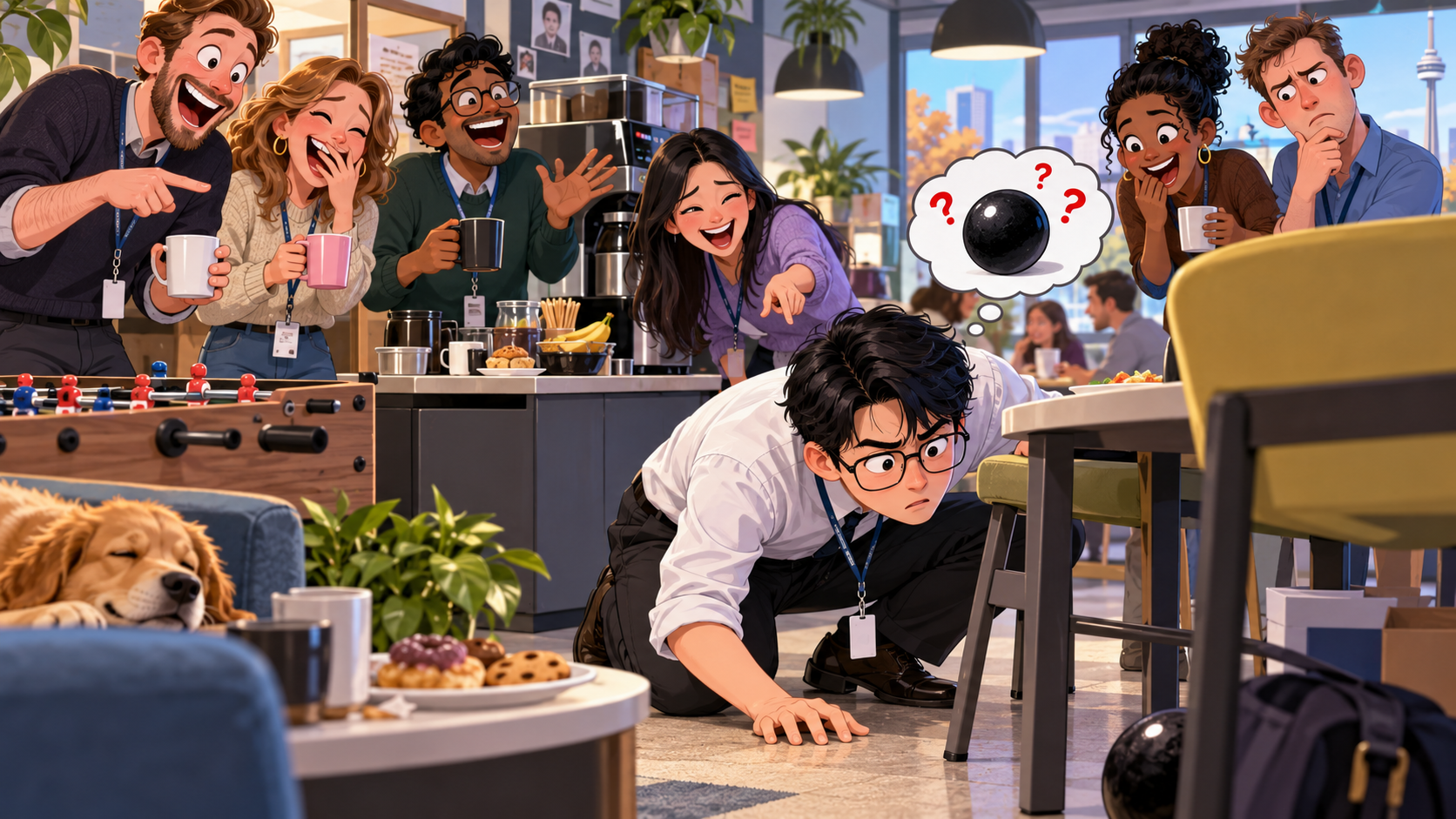美剧学英语:blackball - 加拿大办公室同事说他被“blackball”了,我低头找了半天黑色的球……