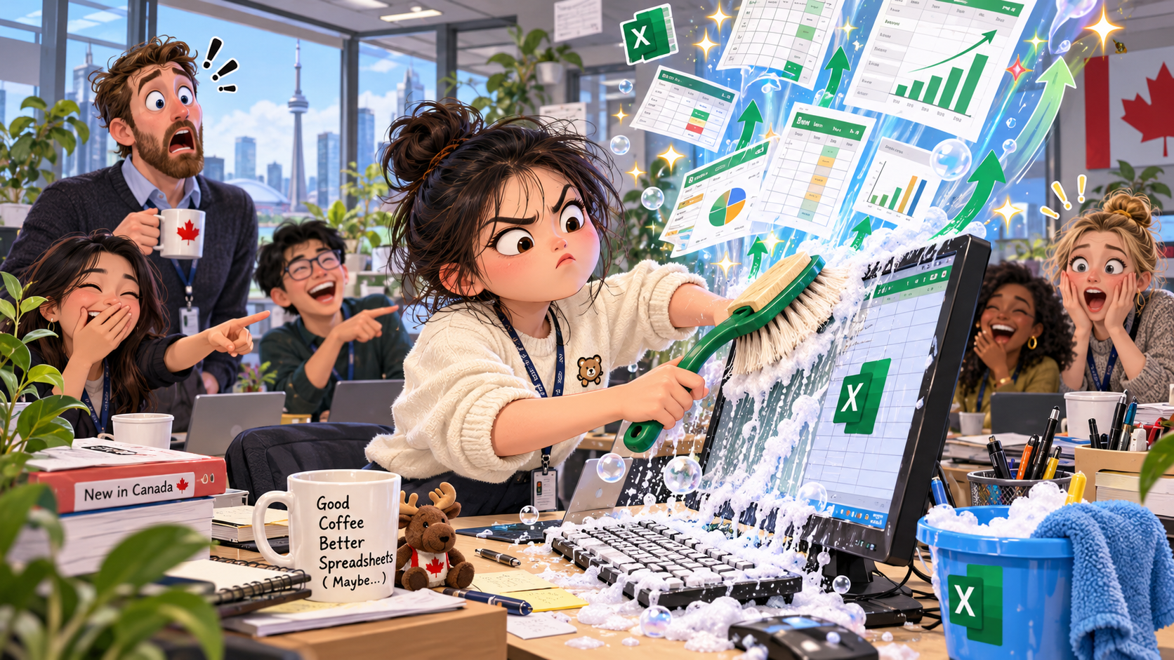 美剧学英语：brush up - 加拿大同事让我“brush up”，我差点问他刷子要往哪儿刷……