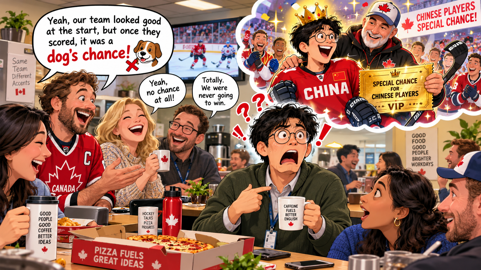 美剧说英语:Chinaman's chance - 加拿大办公室里,同事说“Chinaman's chance”,我还以为这事中国人更有机会……