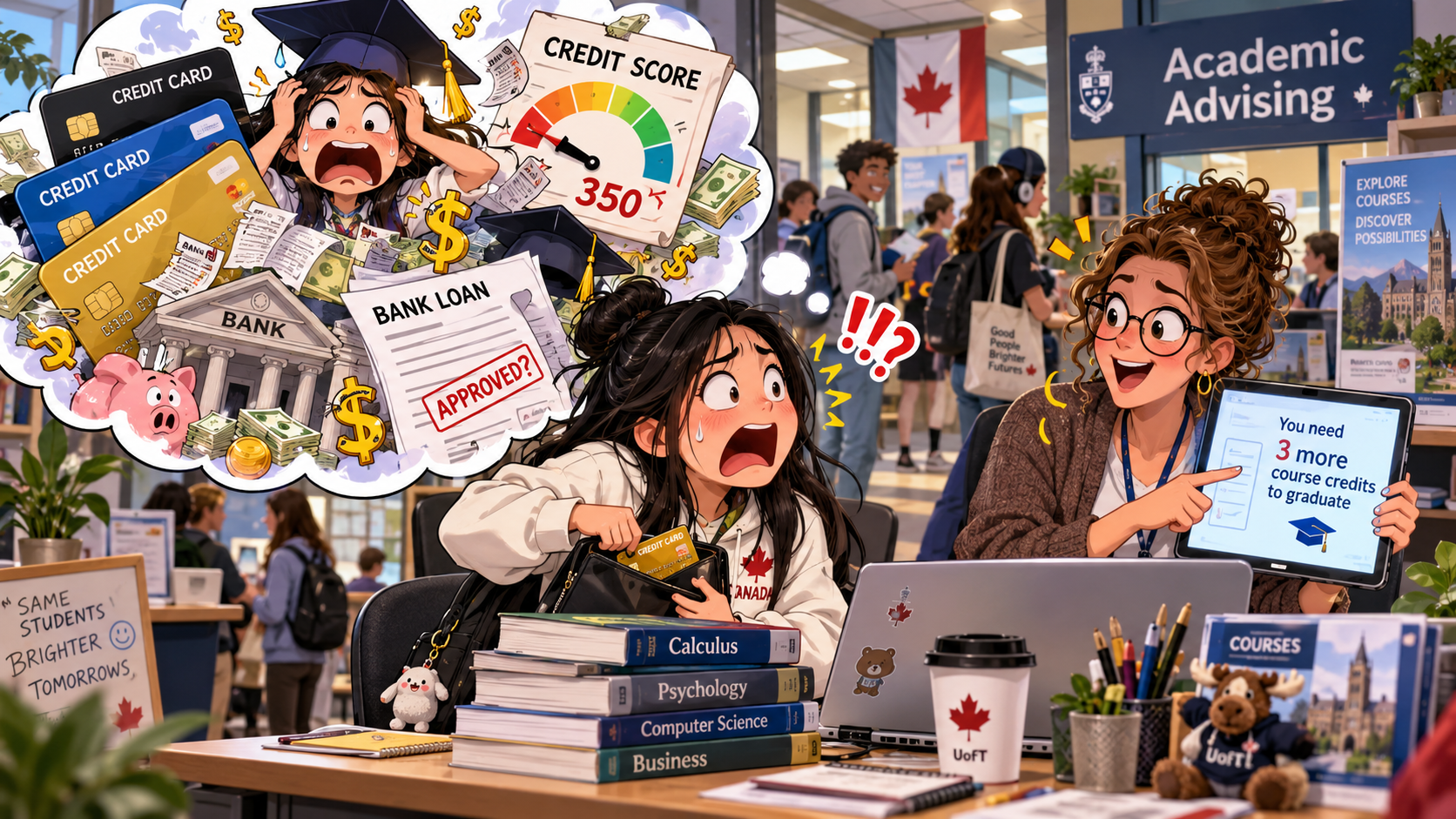美剧学英语：credit - 加拿大大学选课时，advisor说“you need 3 more credits”，我差点掏出信用卡……