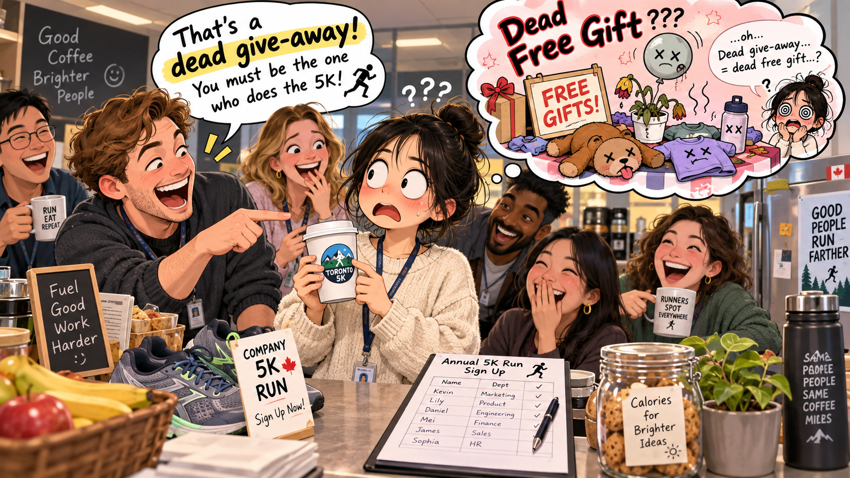 美剧学英语：dead give-away - 加拿大同事说“dead give-away”，我以为是谁把赠品送没了……
