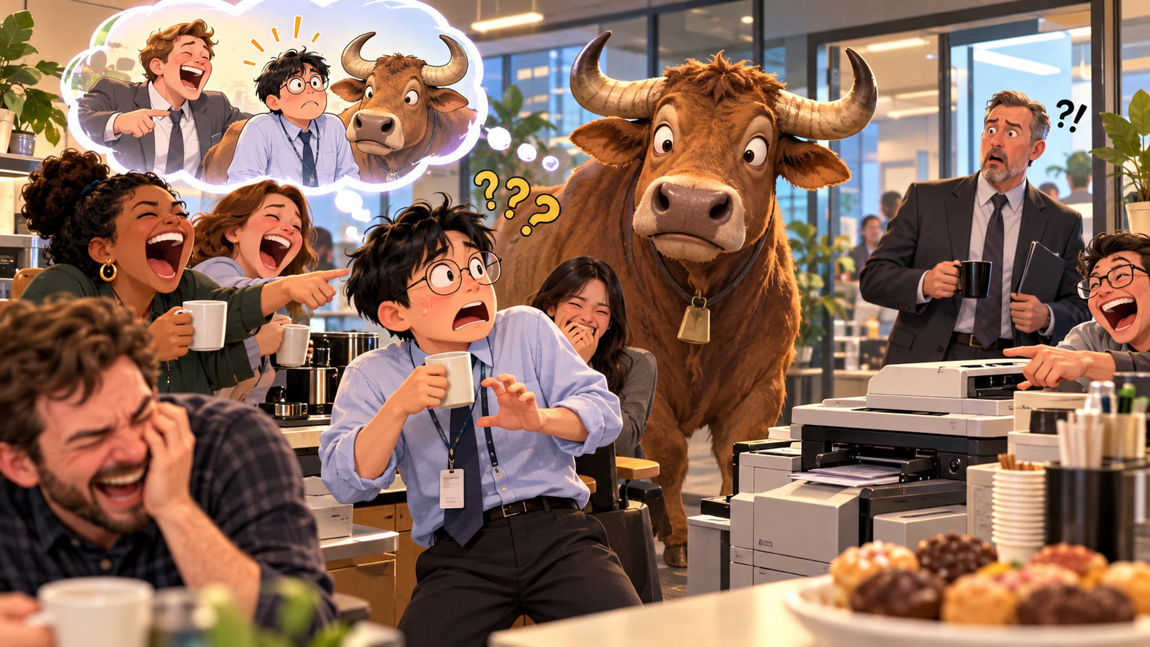 美剧说英语:dumb as an ox - 加拿大办公室里,同事说老板“dumb as an ox”,我竟然问他养不养牛……