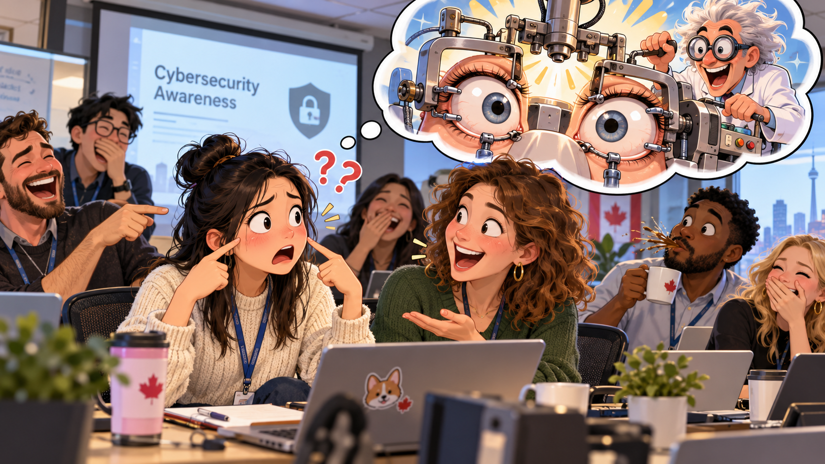 美剧说英语：eye-opener - 加拿大办公室里，同事说“eye-opener”，我差点问他眼睛怎么了……