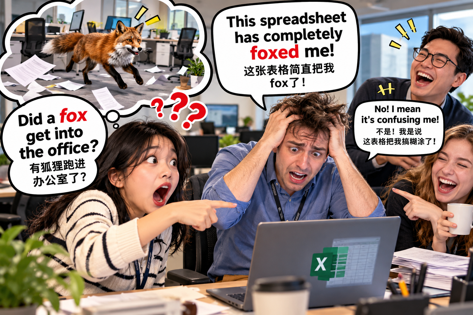 美剧说英语:fox - 加拿大办公室同事说被“fox”了,我差点帮他报警找狐狸……
