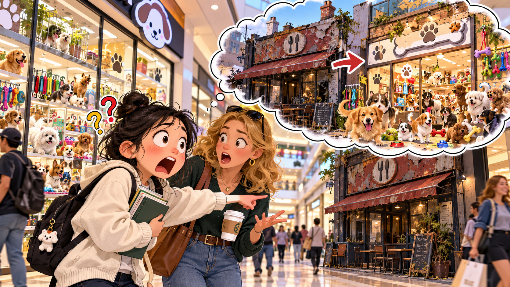 美剧说英语：go to the dogs - 加拿大宠物店里，同事说“go to the dogs”，我真以为要去看狗……
