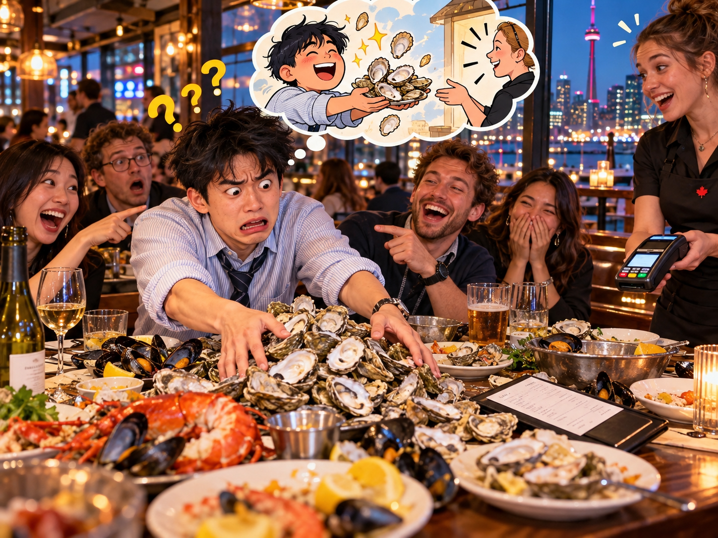 美剧说英语:good shell - 加拿大餐厅结账,同事说要“shell out”,我还以为桌上少了个贝壳……
