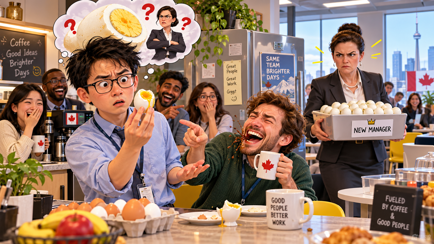 美剧说英语：hard boiled - 加拿大办公室同事说经理“hard-boiled”，我还以为在嫌弃早餐鸡蛋……