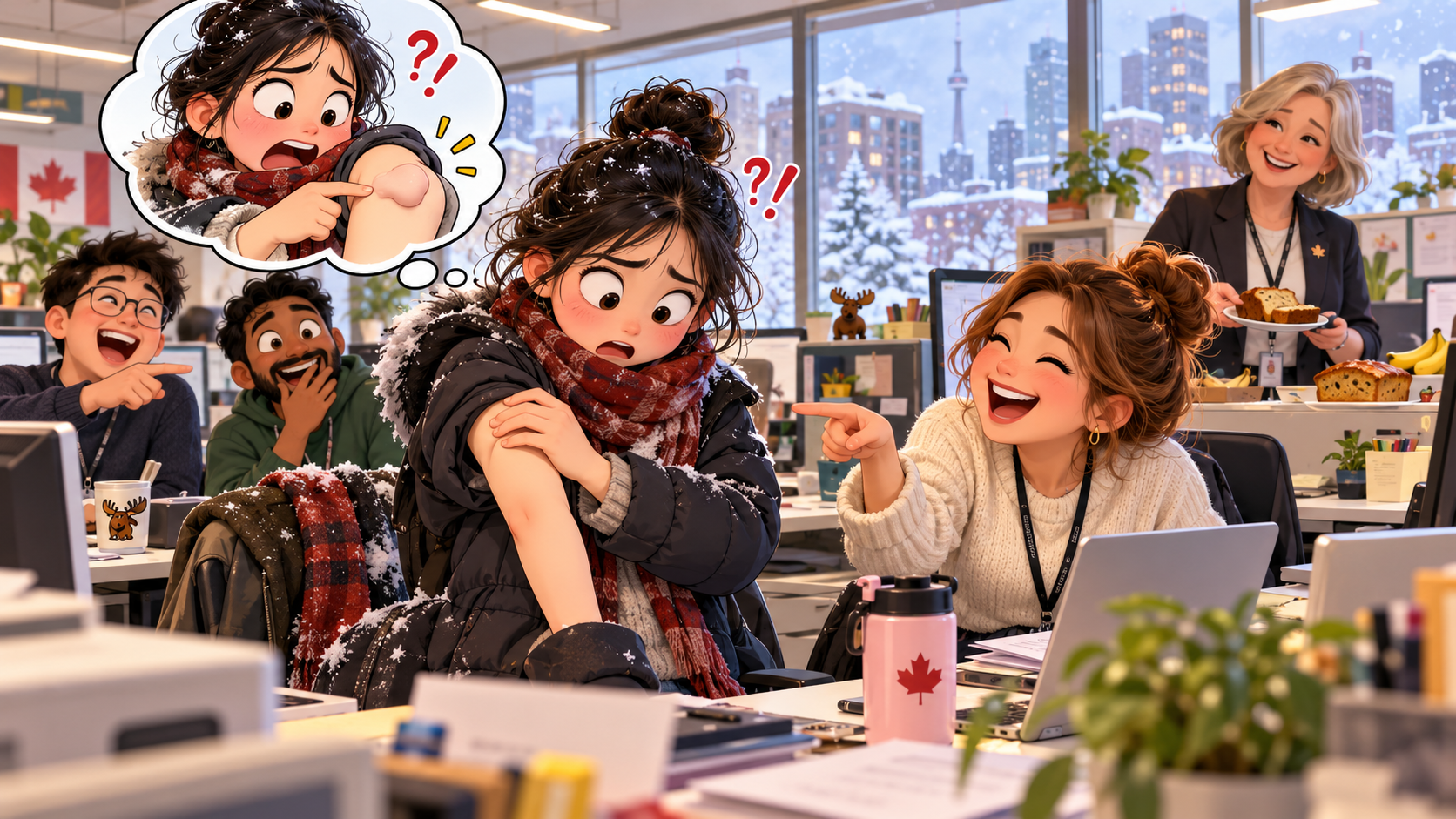 美剧学英语：have a soft spot for - 加拿大办公室里，同事说老板对我“有个soft spot”，我下意识摸了摸胳膊……