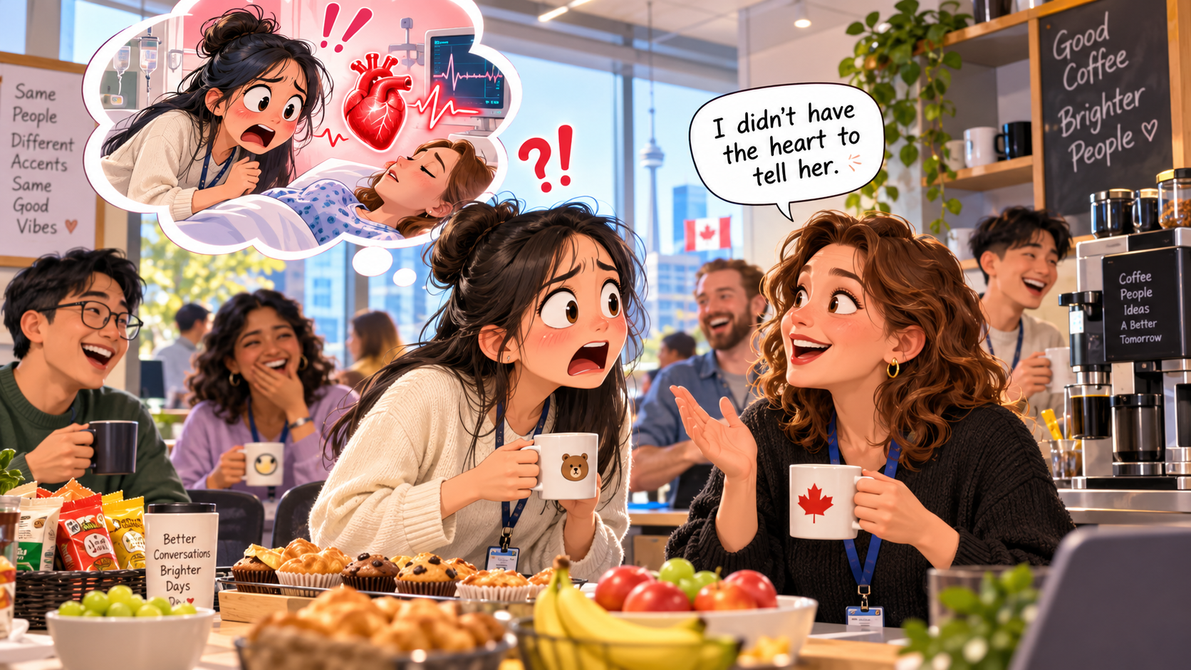 美剧说英语:have the heart - 加拿大同事说“I didn’t have the heart to tell her”,我差点问:她心脏怎么了?