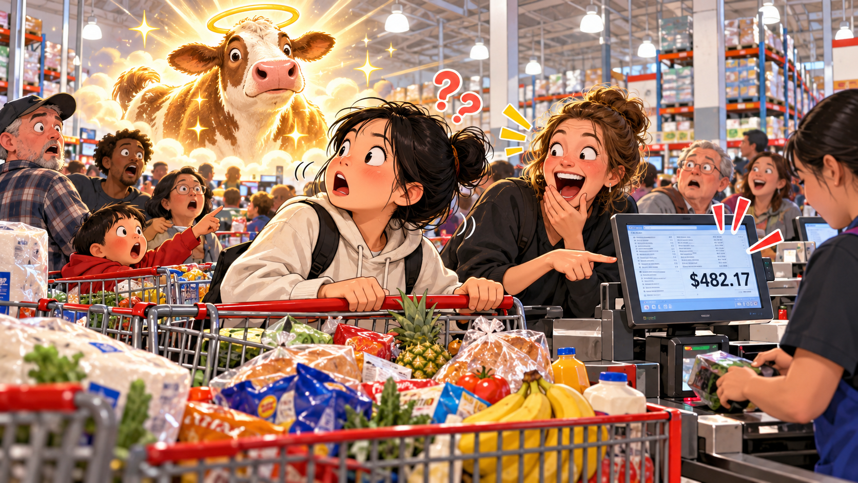 美剧说英语：holy cow - 加拿大超市结账时，同事突然喊“holy cow”，我下意识开始找牛……