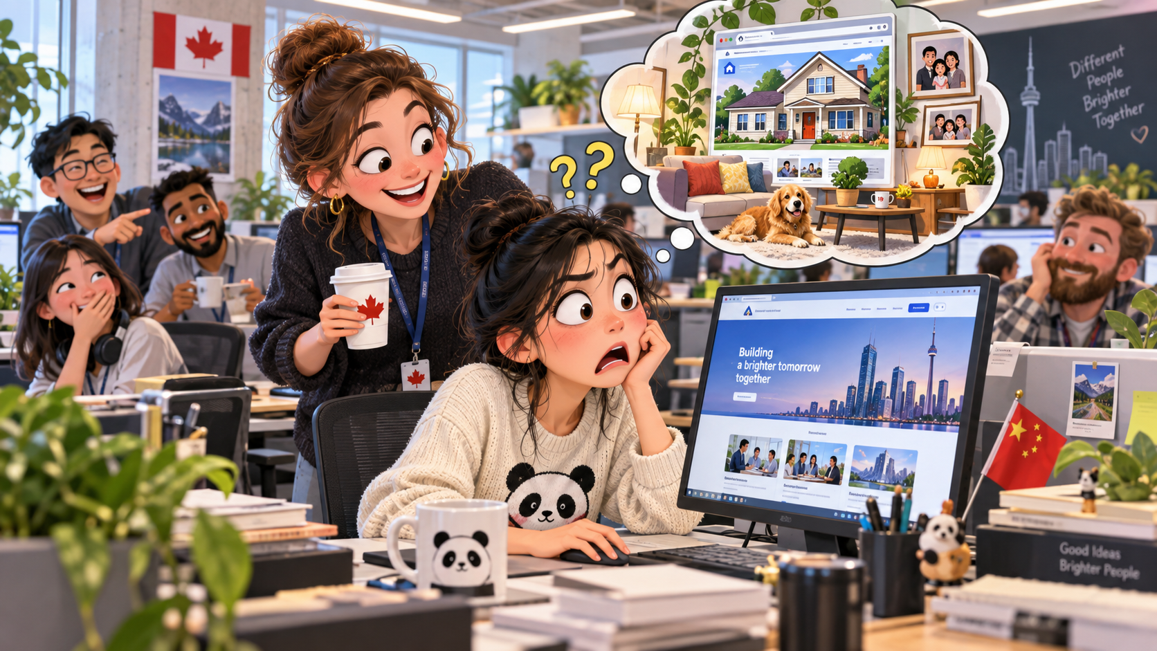 美剧学英语：home page - 加拿大办公室里同事让我改“home page”，我差点问：你家还是我家？