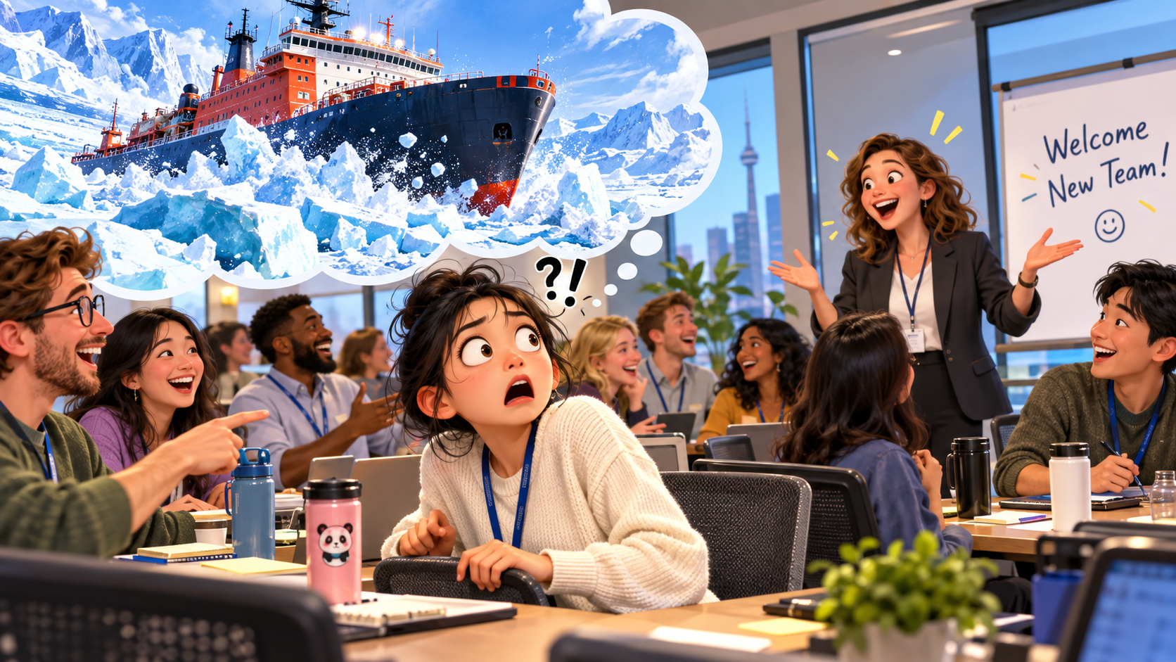 美剧说英语：icebreaker - 加拿大公司培训说要做“icebreaker”，我差点以为要去看破冰船