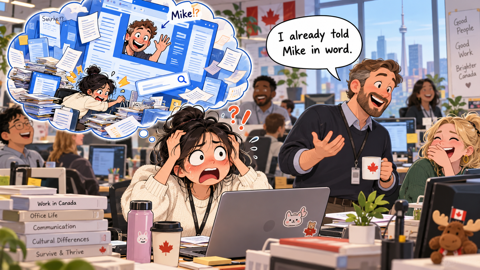 美剧学英语:in word - 加拿大同事说“in word”,我居然开始在Word文档里找……