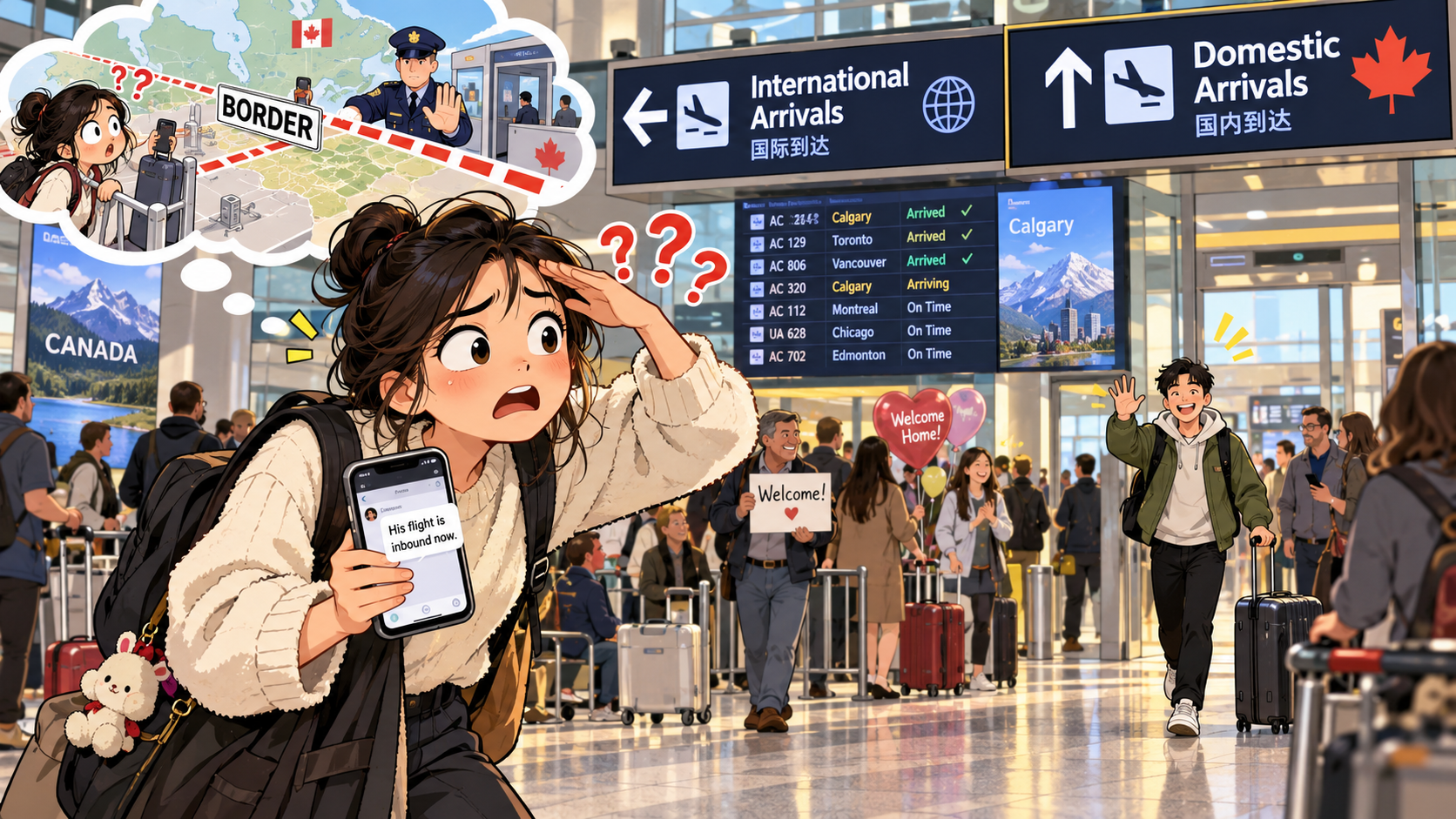 美剧说英语:inbound - 机场接机时,同事说“inbound”,我差点跑去找边界……