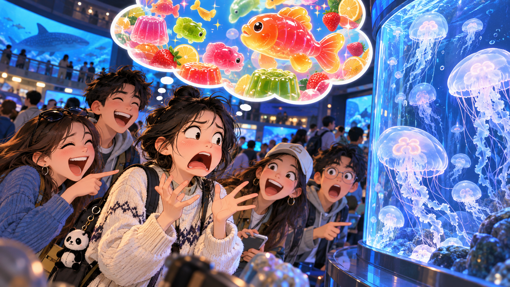 美剧学英语：jelly fish - 加拿大水族馆朋友说jellyfish，我还真找起了“果冻鱼”……