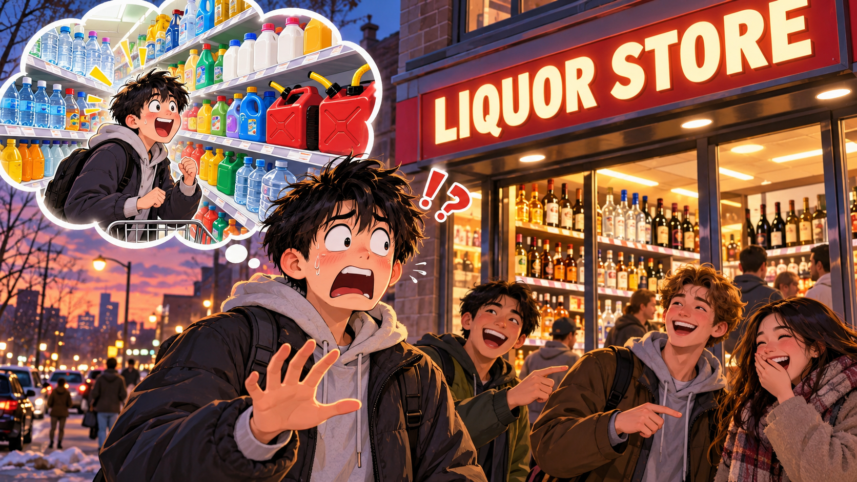美剧说英语:liquor - 加拿大同学说去liquor store,我以为他要买一大桶液体……