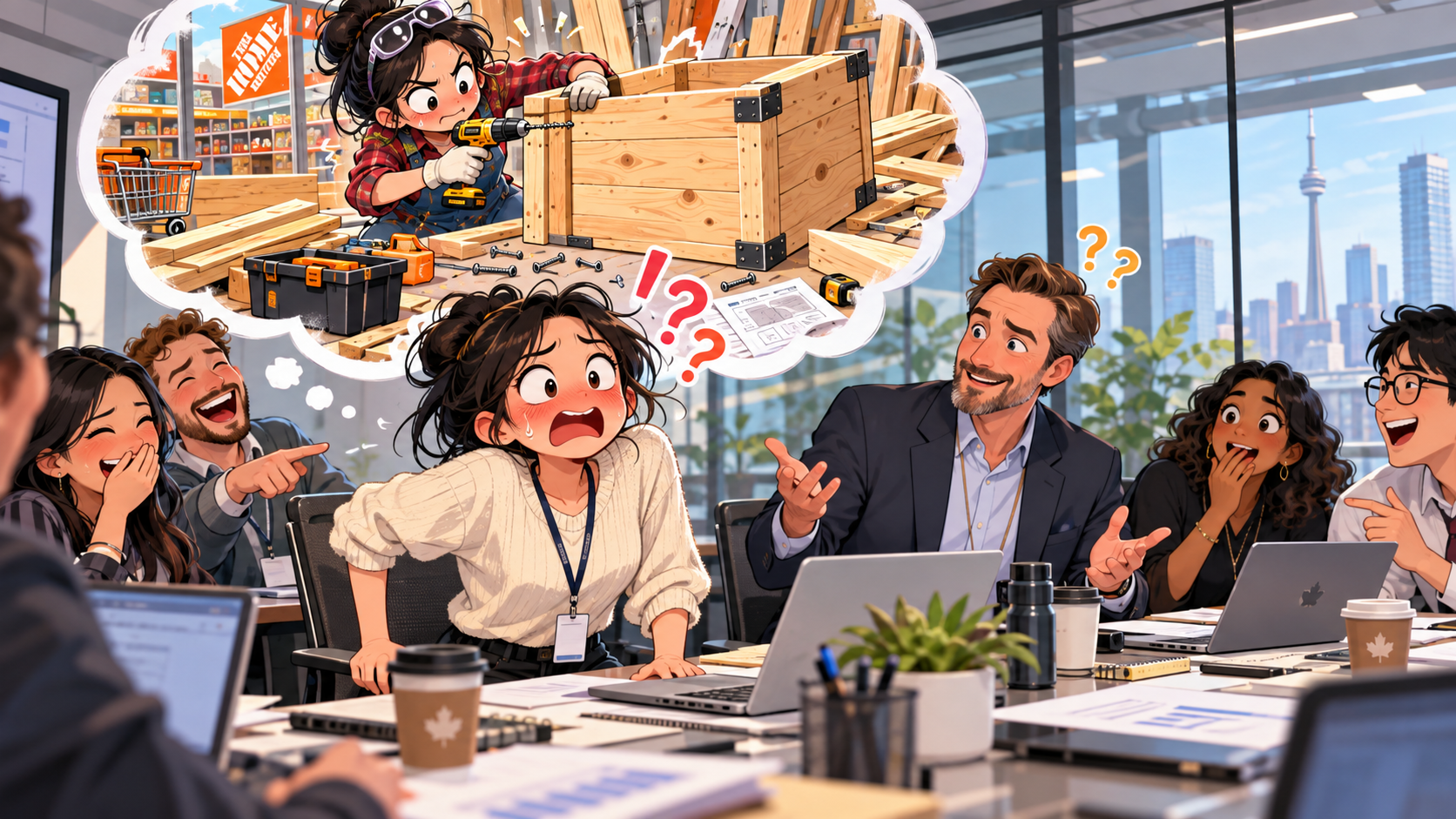 美剧学英语:make a case - 加拿大办公室开会,同事让我“make a case”,我差点问他箱子要多大