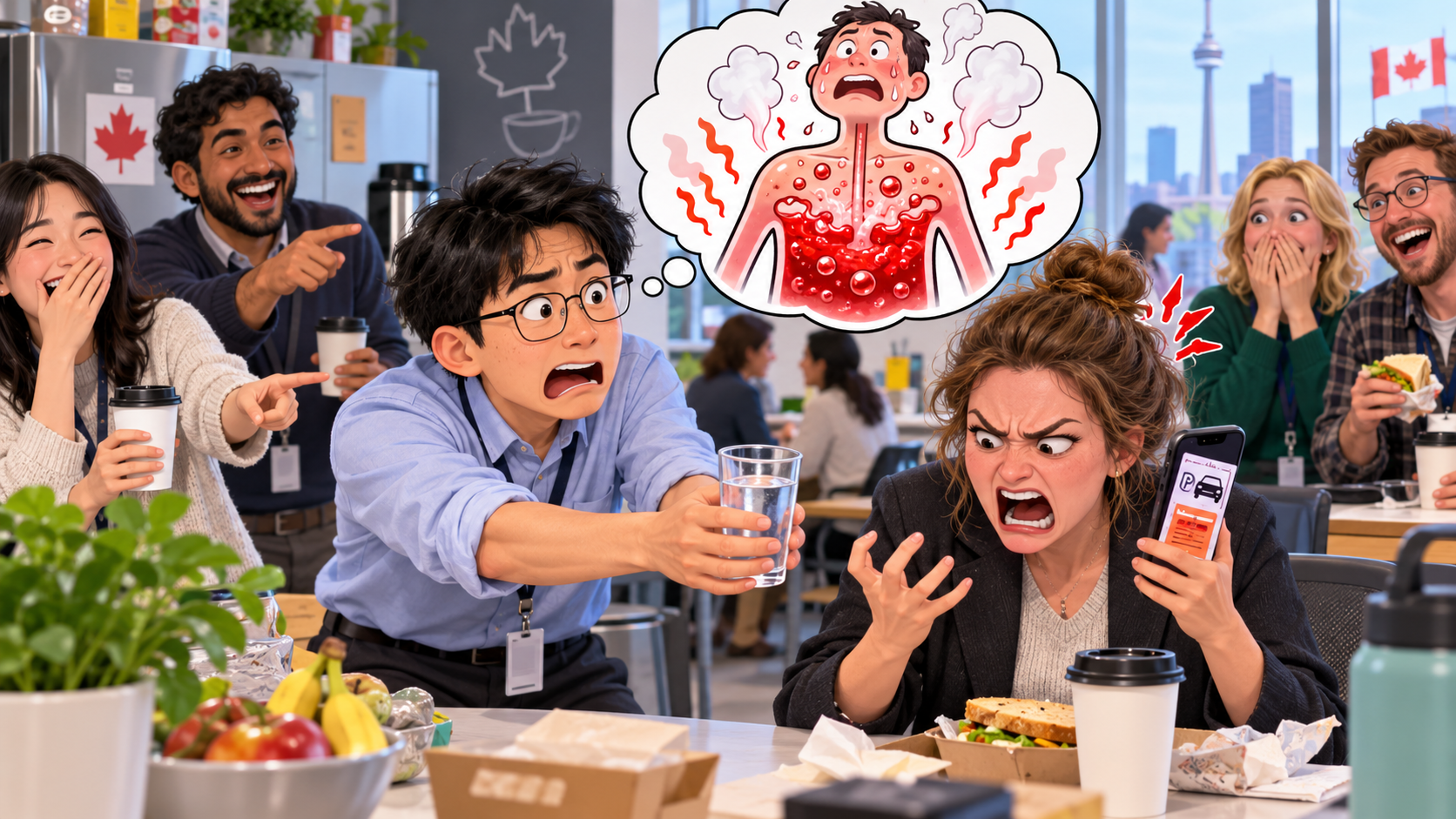 美剧学英语:make one's blood boil - 加拿大办公室午休,同事说“make my blood boil”,我差点帮他叫救护车