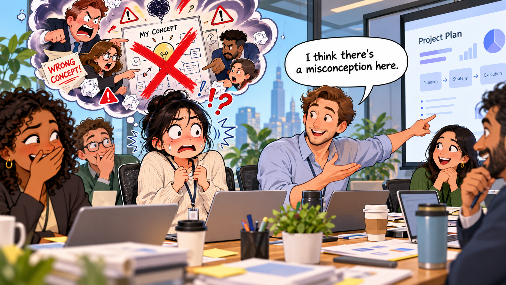 美剧说英语：misconception - 加拿大办公室里听到“misconception”，我以为同事在挑我的“概念错误”