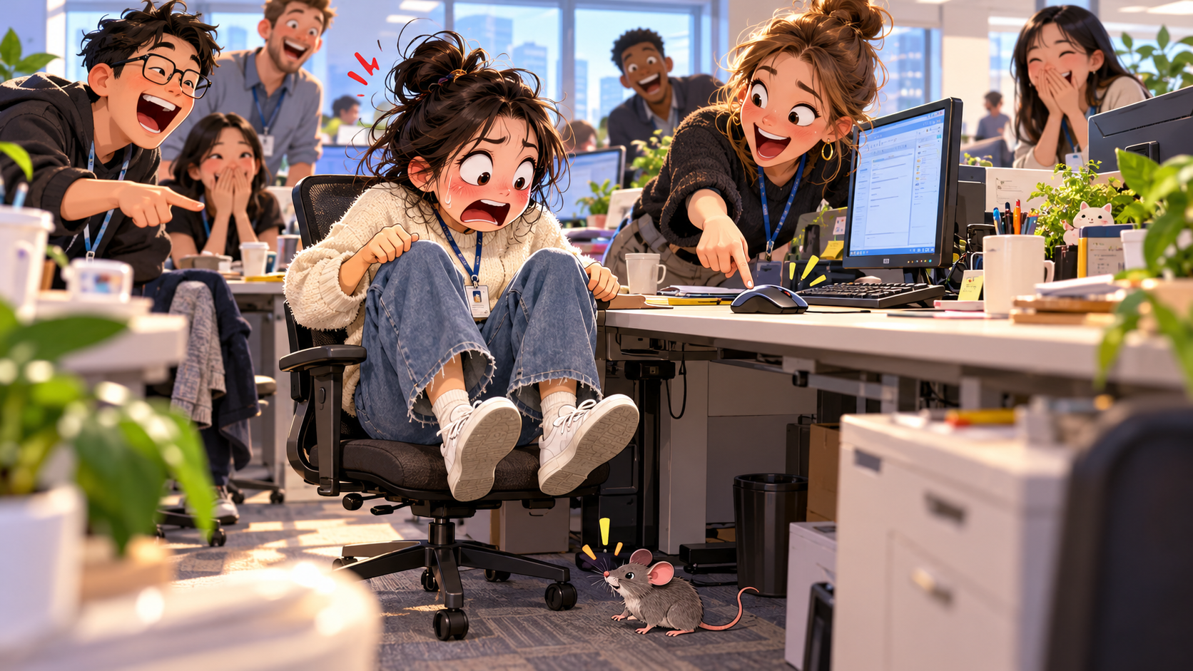 美剧说英语:mouse - 加拿大办公室同事说“move the mouse”,我差点去找捕鼠夹
