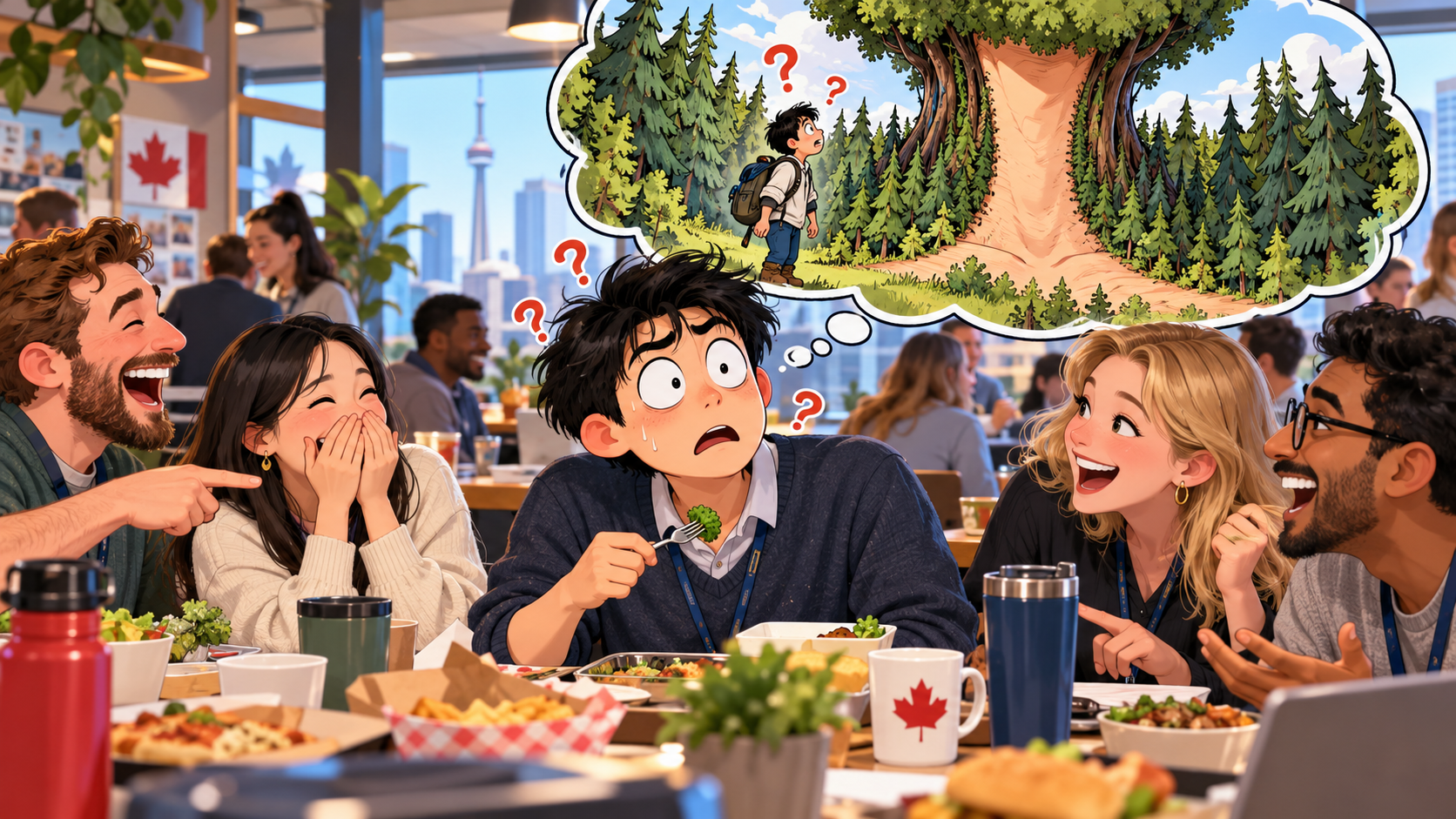 美剧学英语：neck of the woods - 加拿大同事说“your neck of the woods”，我脑子里立刻出现了一棵树……