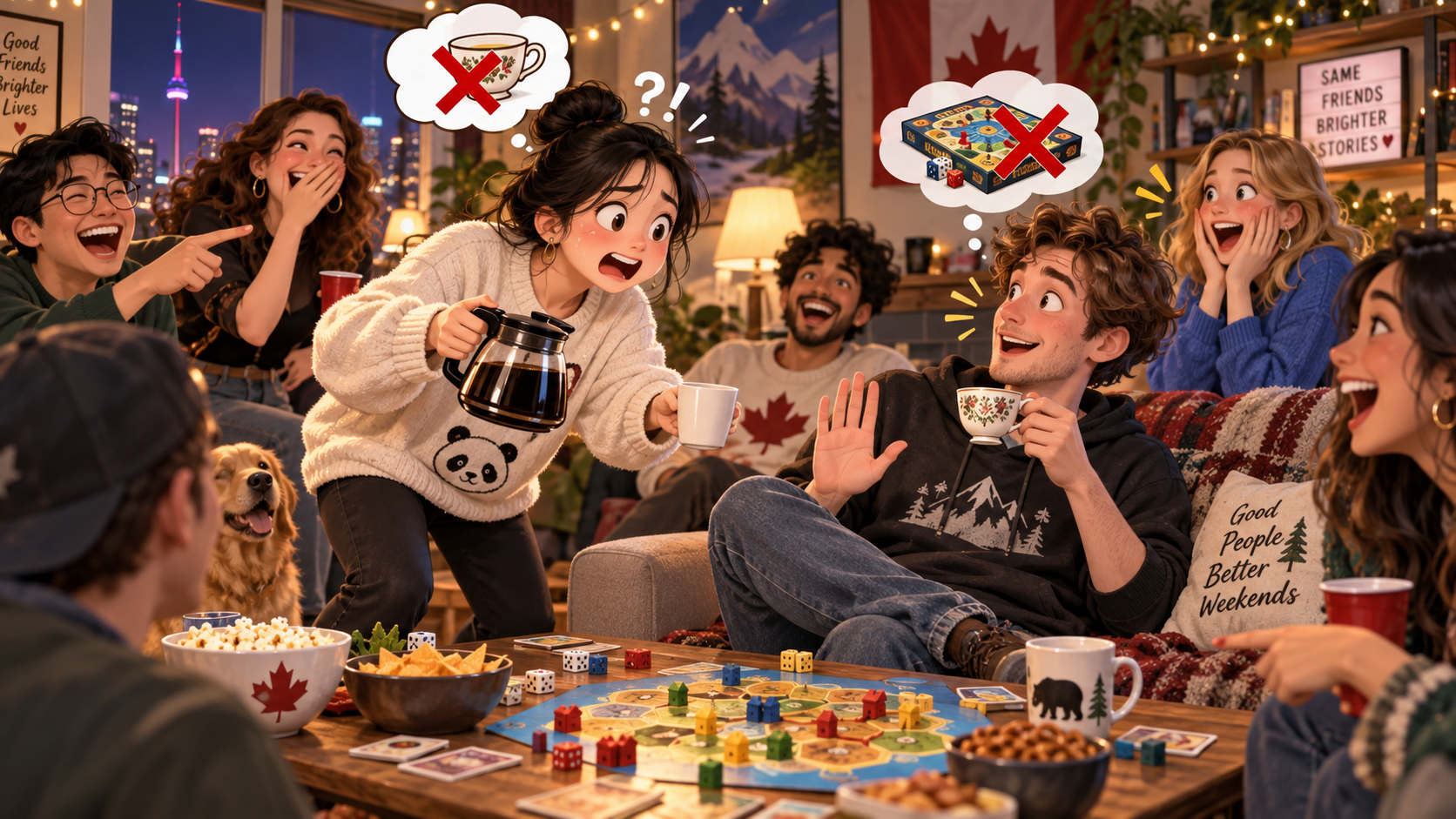 美剧学英语:not cup of tea - 加拿大朋友家聚会,他说“not my cup of tea”,我真跑去厨房换咖啡了……