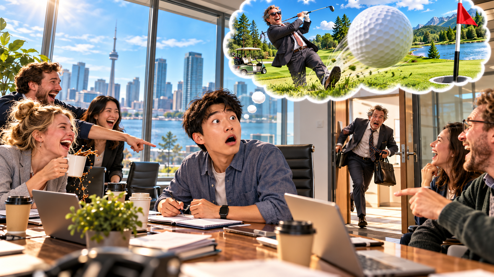 美剧说英语:par for the course - 加拿大办公室开会迟到,同事说“par for the course”,我差点问他高尔夫球杆在哪……