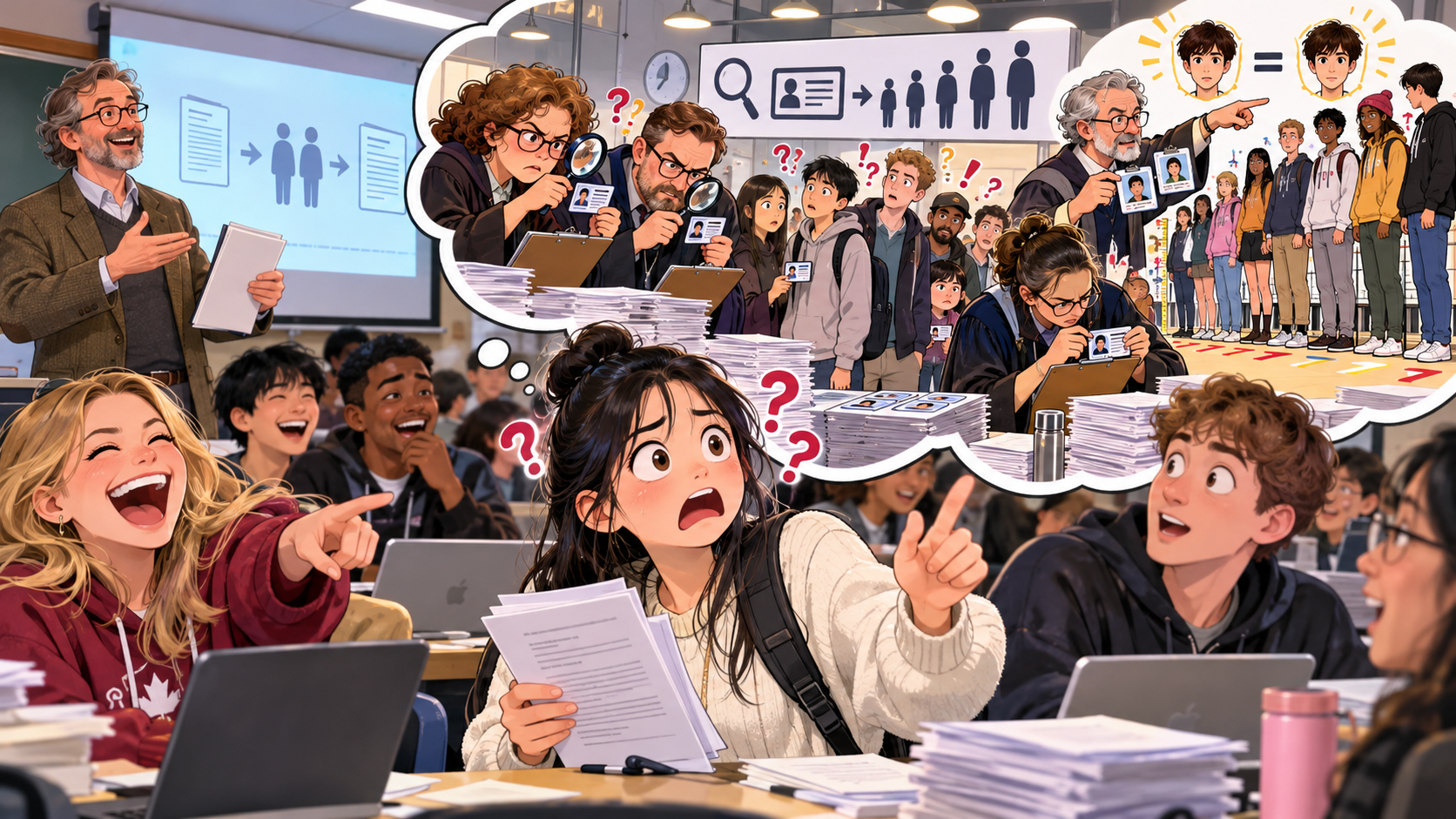 美剧说英语：peer review - 加拿大大学小组作业，教授说要做peer review，我开始找和我同岁的同学……