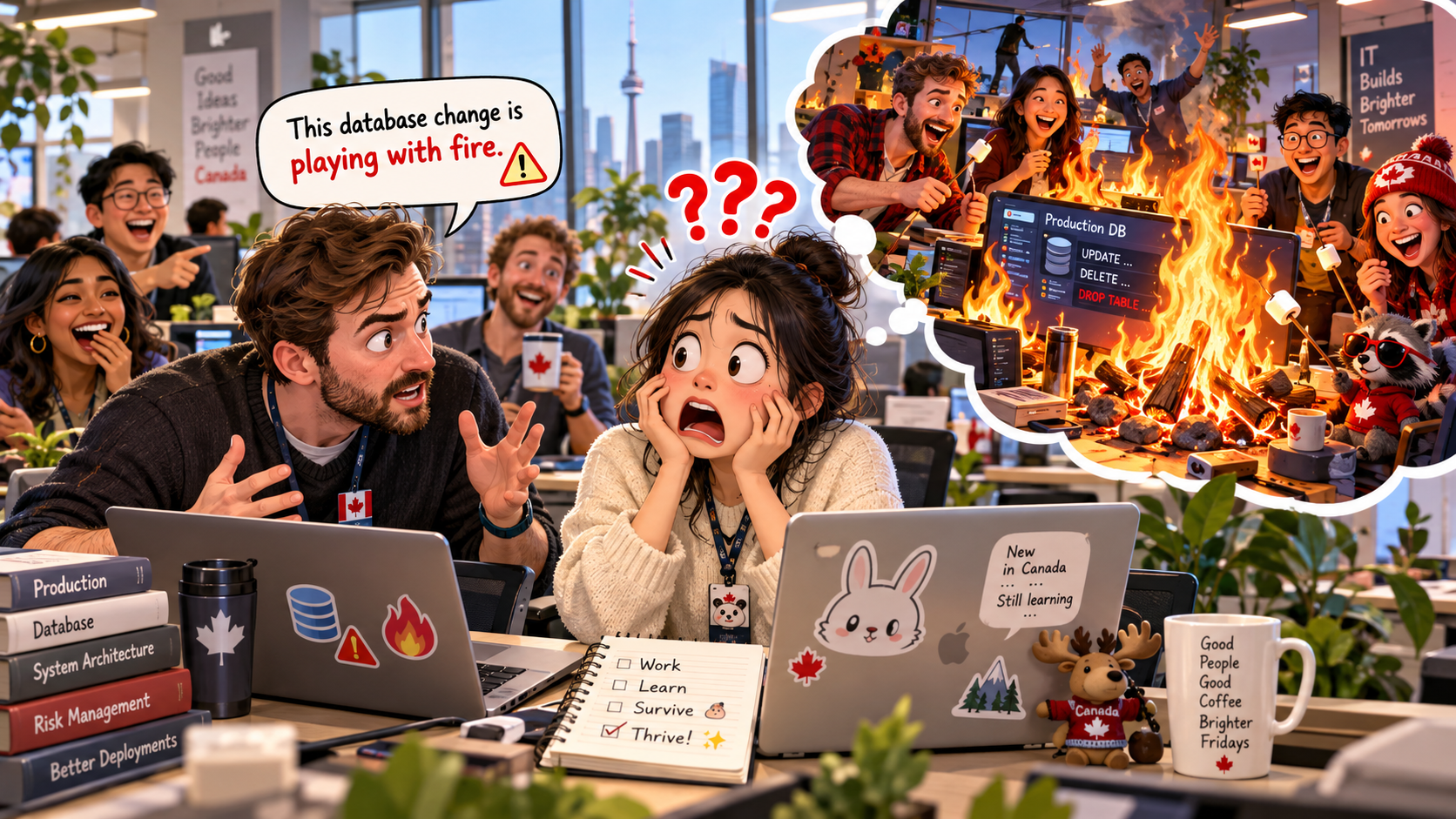 美剧说英语：play fire - 加拿大办公室同事说“play with fire”，我真以为他下班要去玩火