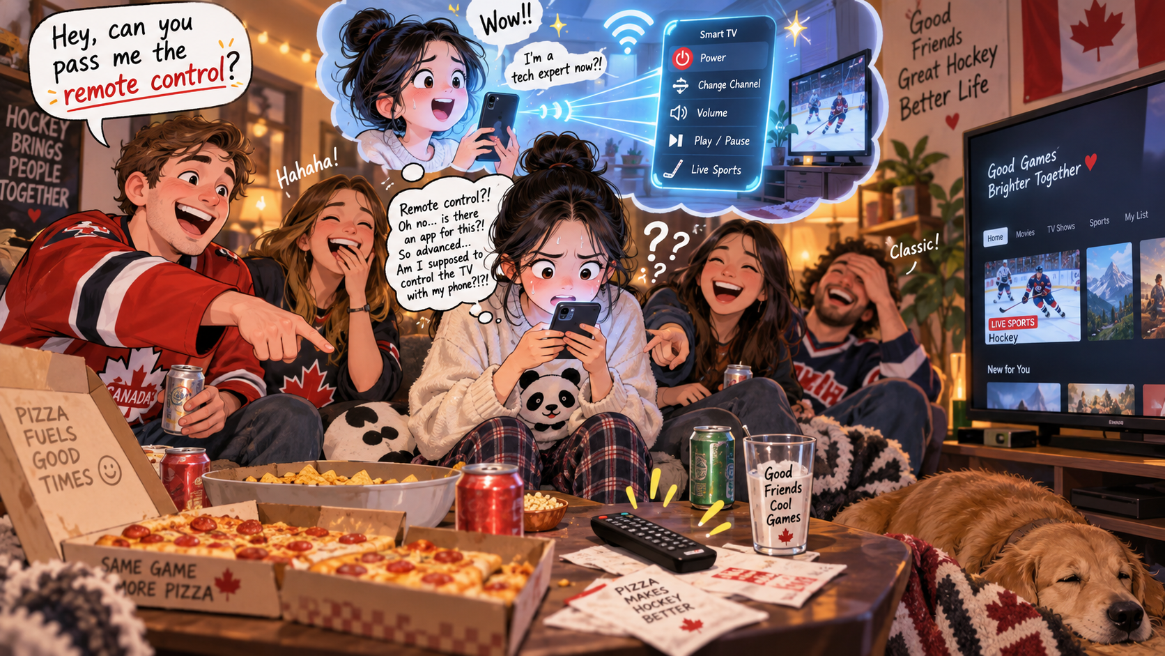 美剧学英语:remote control - 加拿大朋友让我把“remote control”递给他,我却开始找手机里的远程控制……
