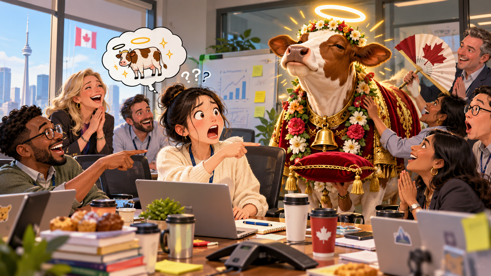 美剧说英语:sacred cow - 加拿大办公室同事说这是“sacred cow”,我还以为公司不让碰牛