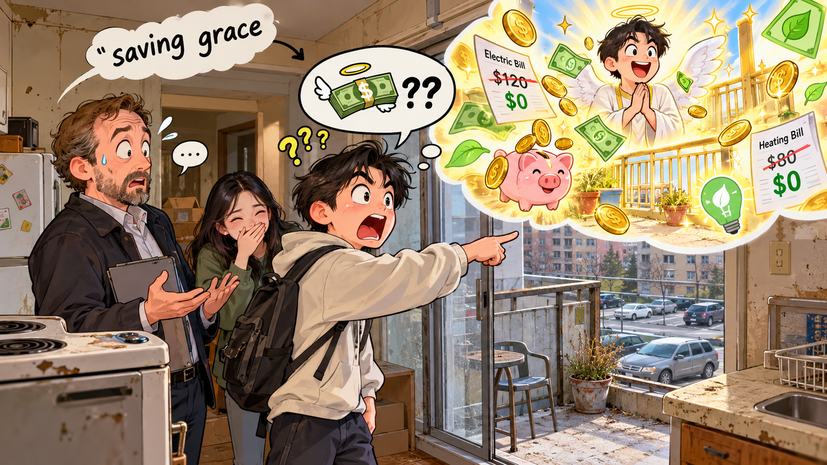 美剧学英语：saving grace - 加拿大看房时，房东说“saving grace”，我居然开始找哪里能省钱……