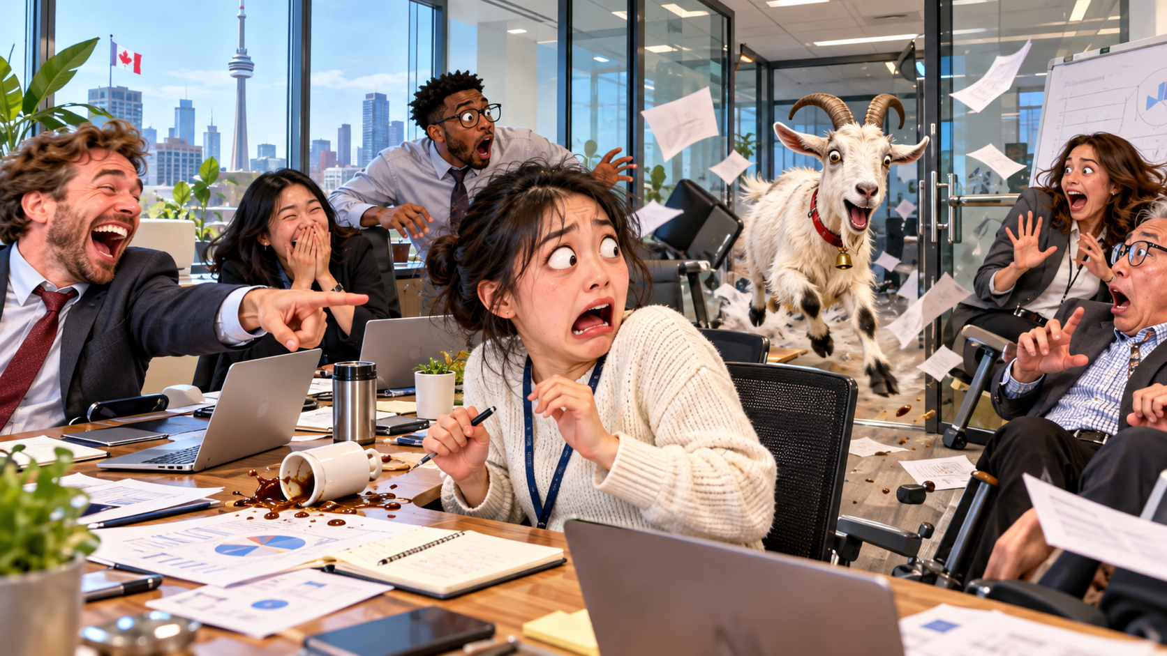 美剧学英语:scapegoat - 加拿大办公室里,同事说“scapegoat”,我脑子里真的跑出了一只山羊……