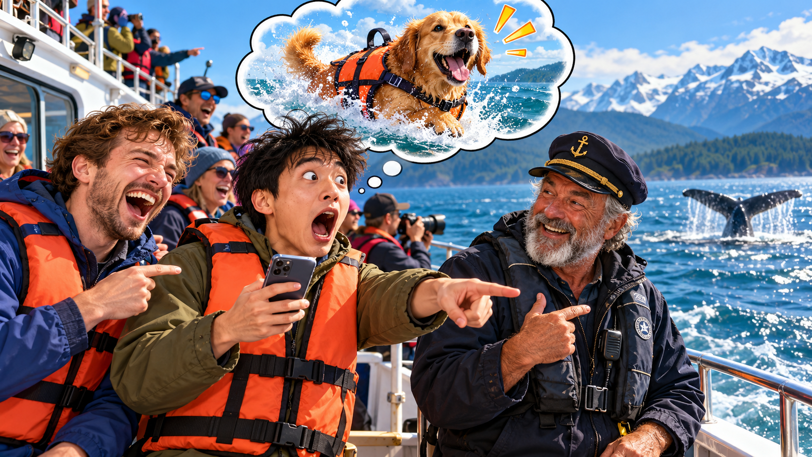 美剧说英语:sea dog - 加拿大坐船出海,同事说船长是“sea dog”,我居然问狗穿不穿救生衣……