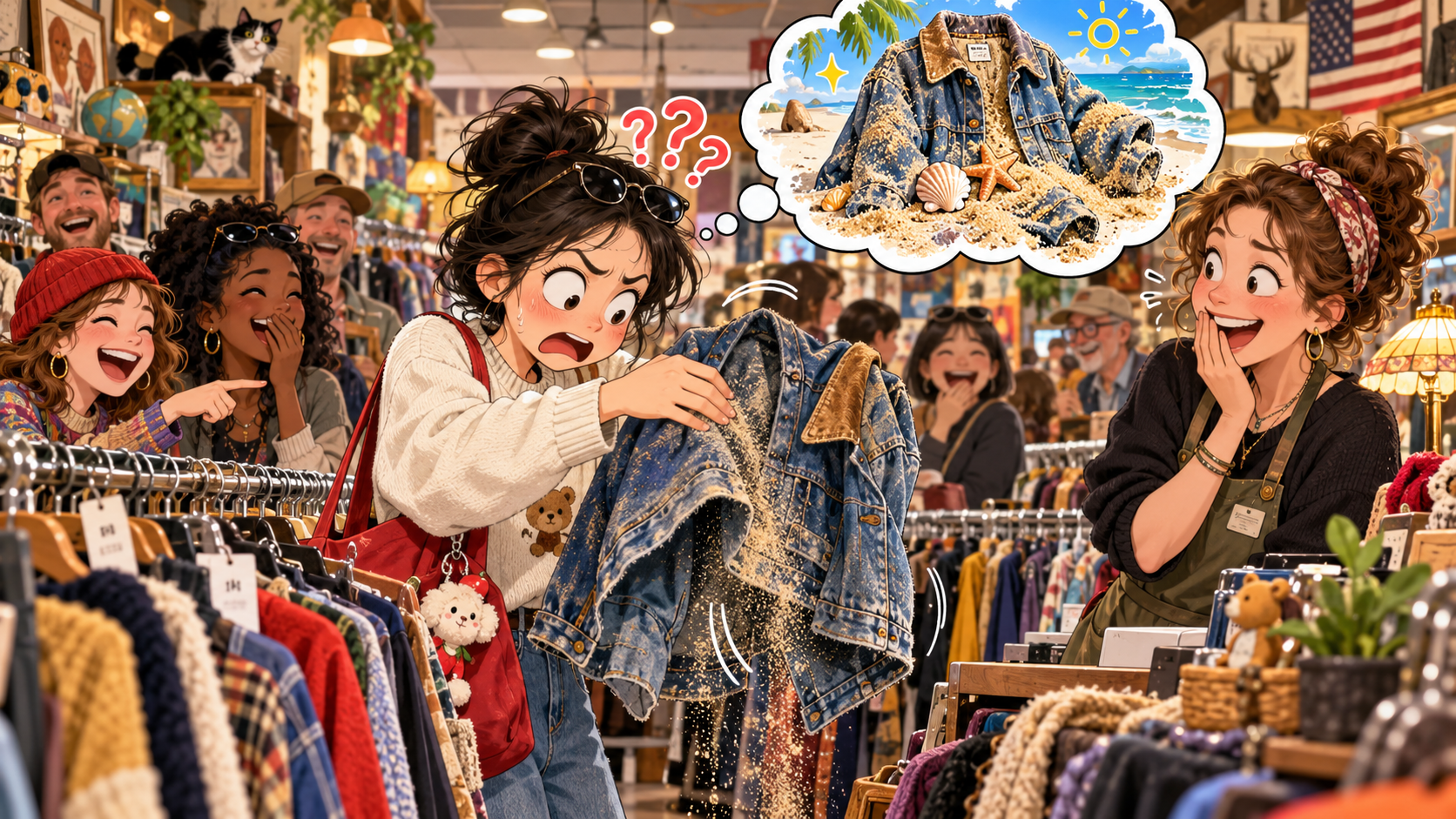 美剧说英语:shabby - 加拿大二手店店员说这件外套“shabby”,我还以为是在说上面全是沙子……