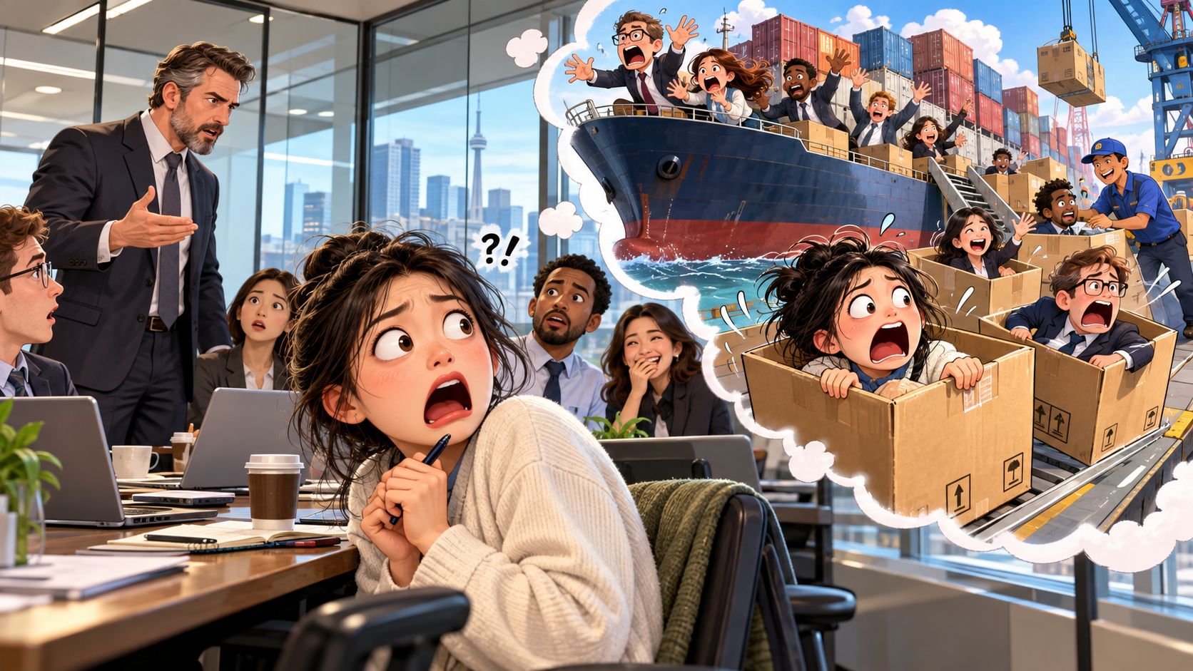 美剧说英语:shape up or ship out - 加拿大办公室经理说“shape up or ship out”,我还以为公司要把人装船运走