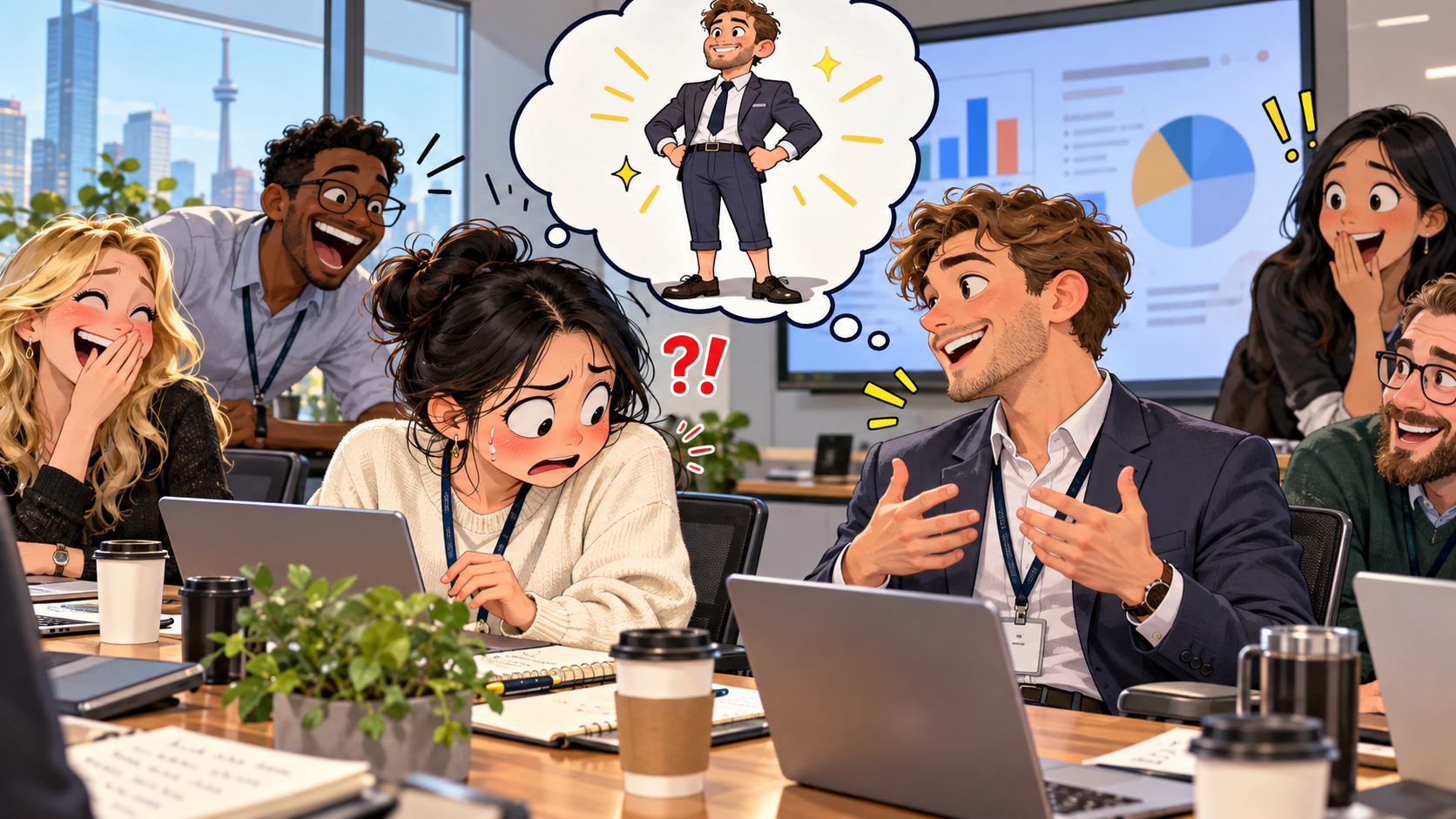 美剧学英语：short suit - 加拿大办公室里，同事说“short suit”，我低头看了看自己的西装……