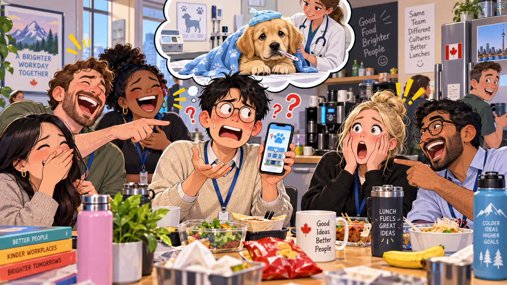 美剧学英语：sick puppy - 加拿大办公室午休，同事说“He’s a sick puppy”，我开始给他推荐宠物医院
