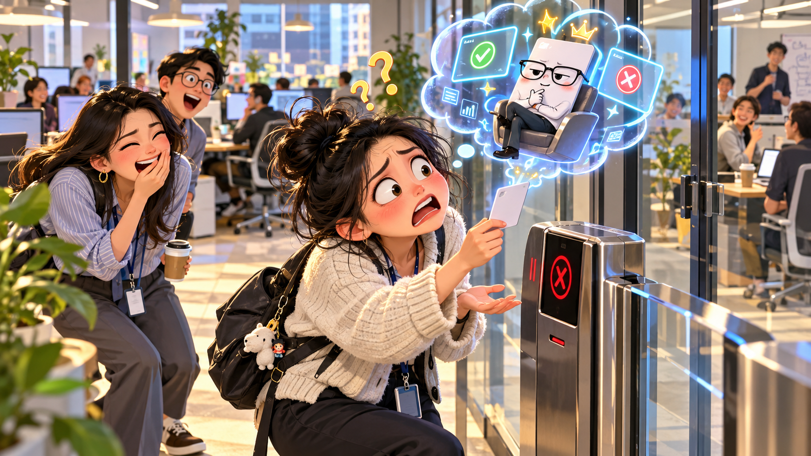 美剧说英语：smart card - 加拿大办公室门禁说要“smart card”，我还以为这卡会自己判断我是谁