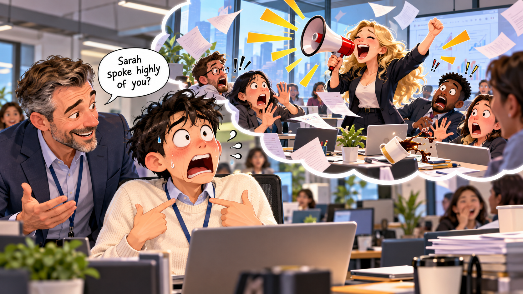 美剧学英语:speak highly - 加拿大办公室里同事说“speak highly”,我默默把音量调大了……