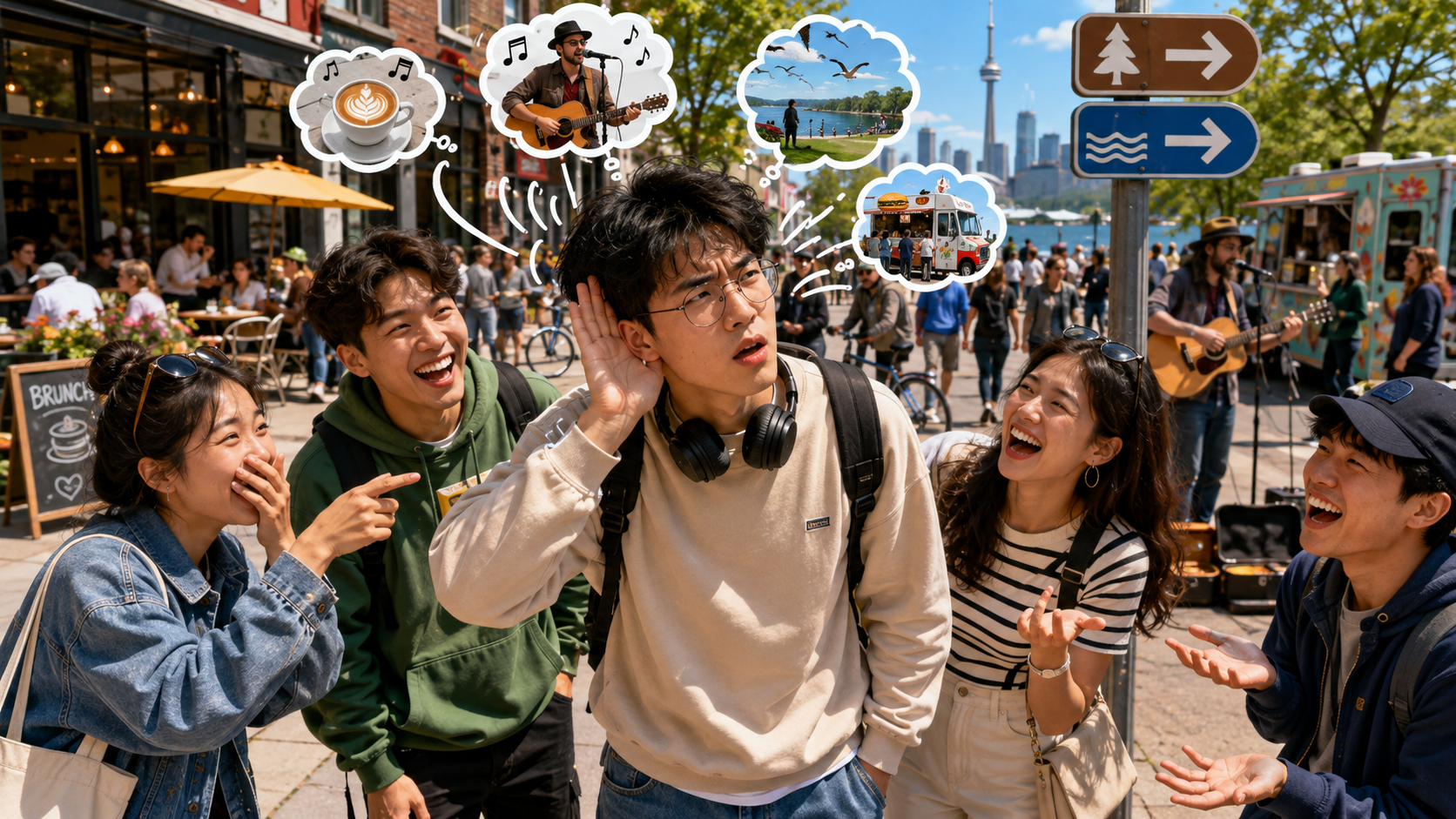 美剧学英语：加拿大朋友说周末“play it by ear”，我以为他要靠耳朵决定去哪儿…… - 加拿大朋友说周末“play it by ear”，我以为他要靠耳朵决定去哪儿……