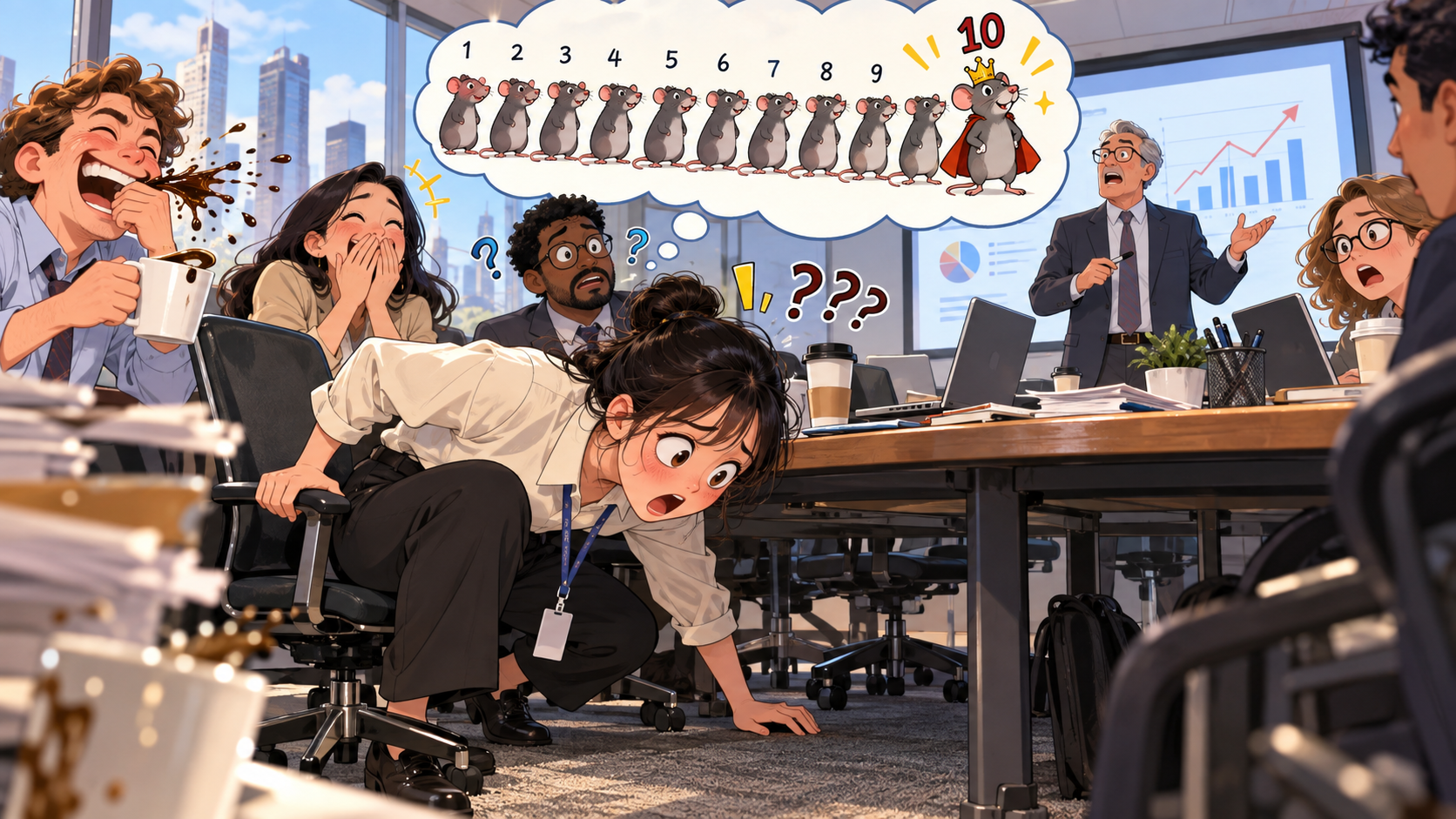 美剧学英语：tenth rat - 加拿大办公室里同事说“tenth rat”，我居然开始数老鼠……