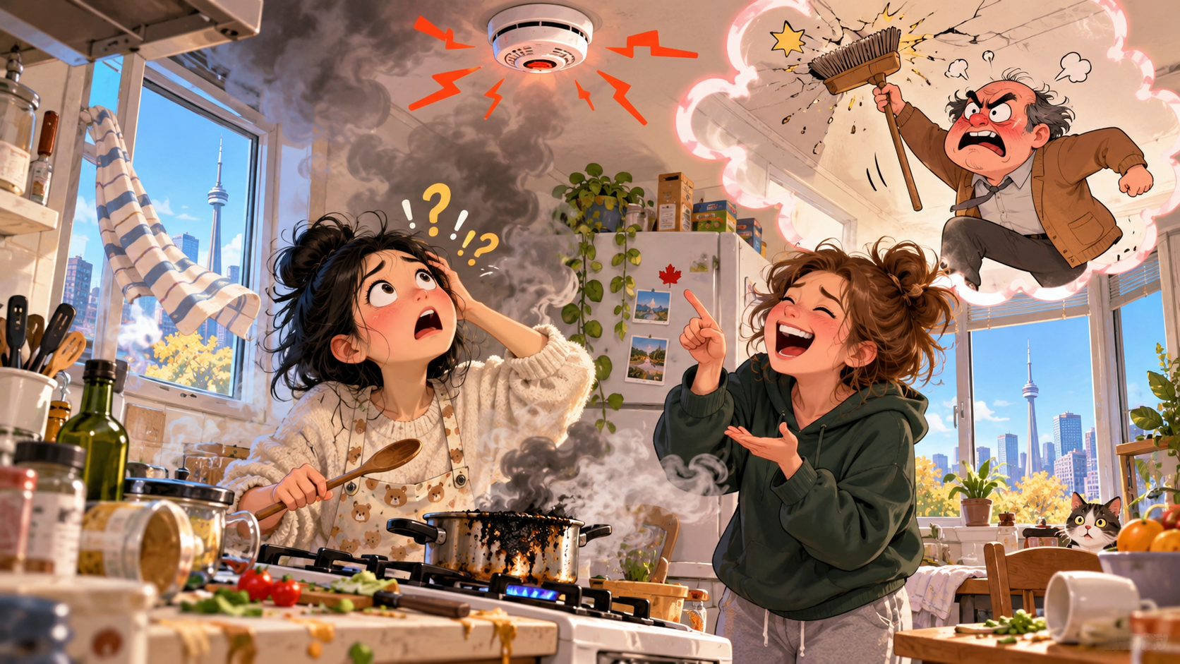 美剧说英语：to hit the ceiling - 加拿大公寓室友说房东要“hit the ceiling”，我抬头研究了半天天花板