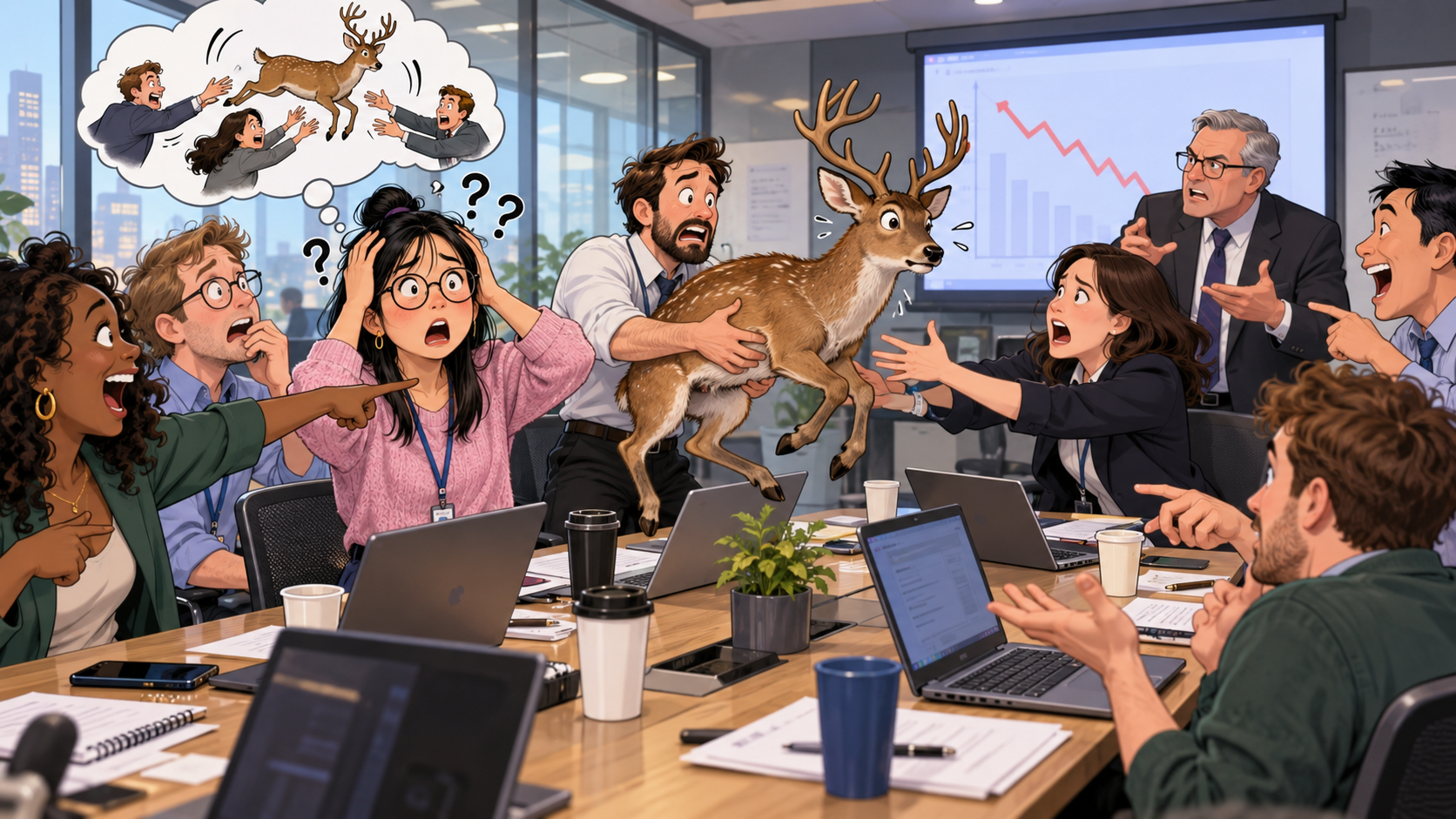 美剧学英语：to pass the buck - 加拿大办公室开事故复盘，同事说“pass the buck”，我脑子里已经开始传鹿了……
