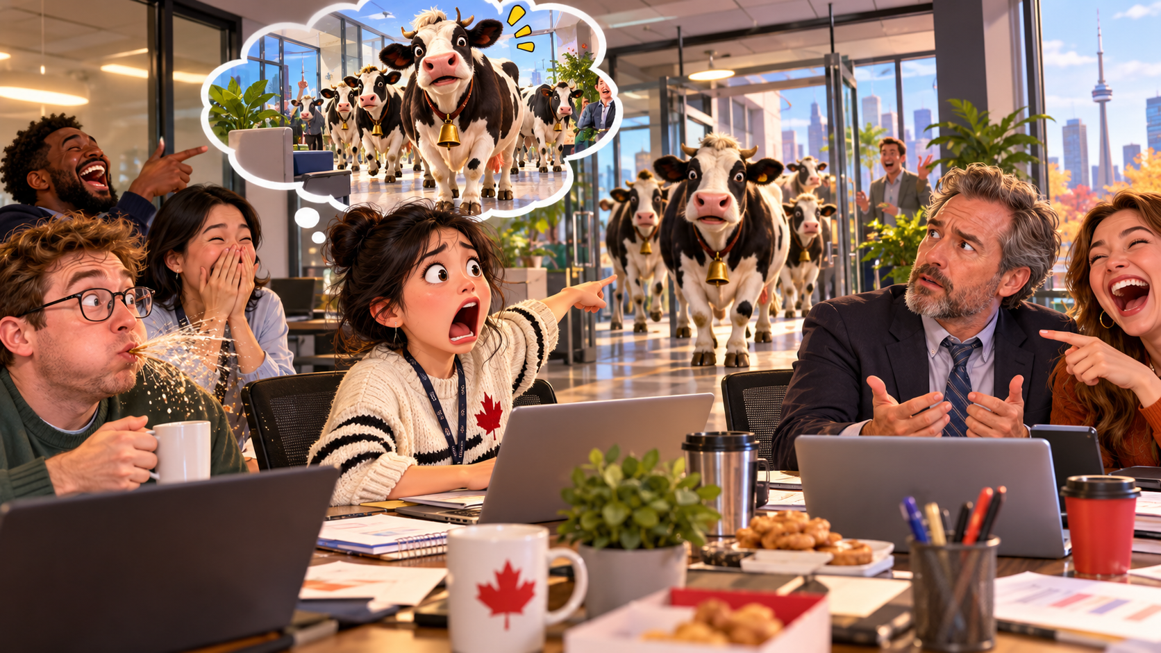美剧学英语：until the cows come home - 加拿大同事说要聊到母牛回家，我真问了牛几点回来