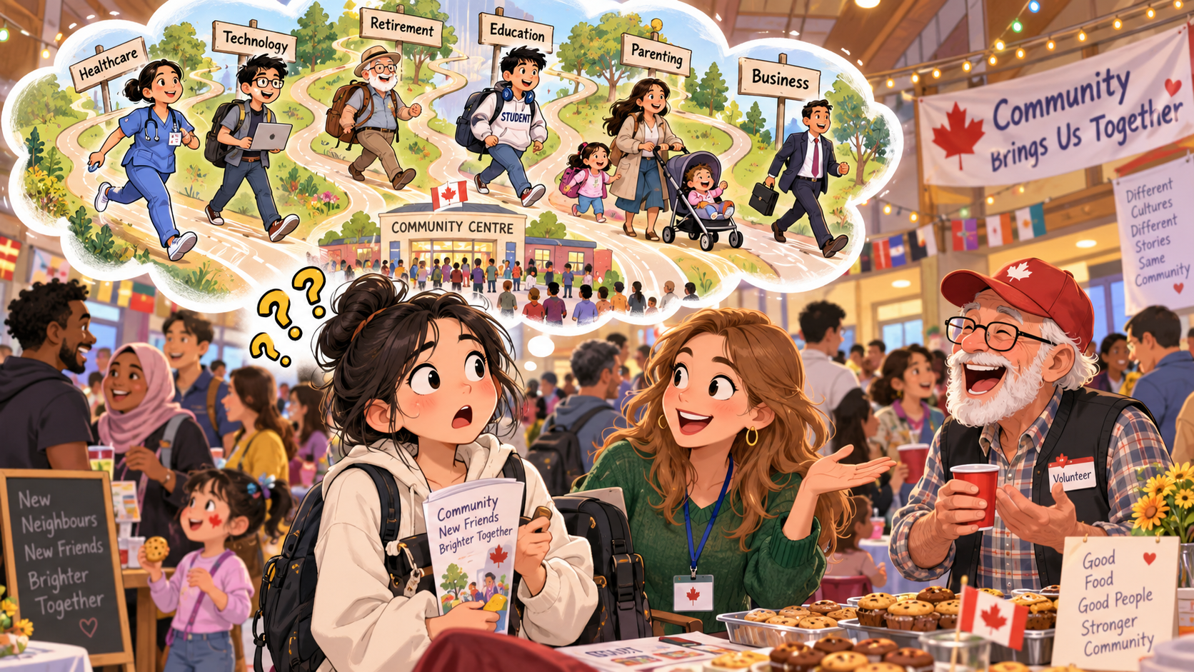 美剧学英语：walk of life - 加拿大社区活动上，朋友说“people from all walks of life”，我差点问：他们走哪条路来的？
