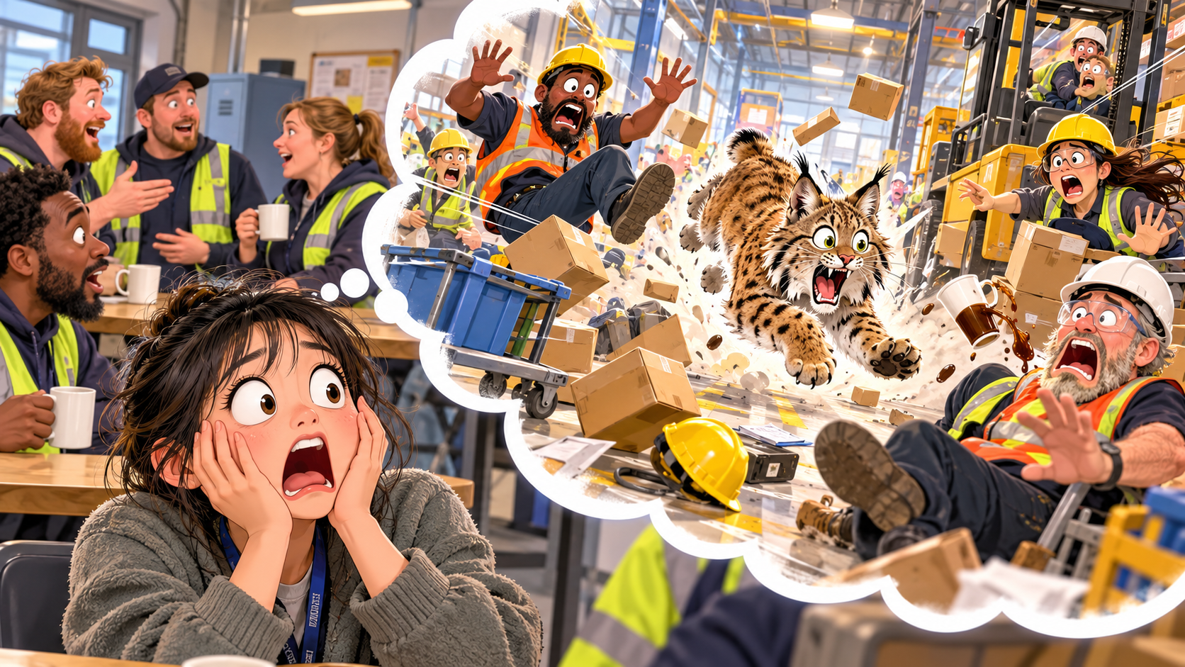 美剧学英语：wild cat - 加拿大工厂同事说“wildcat”，我还认真问：猫跑进车间了？