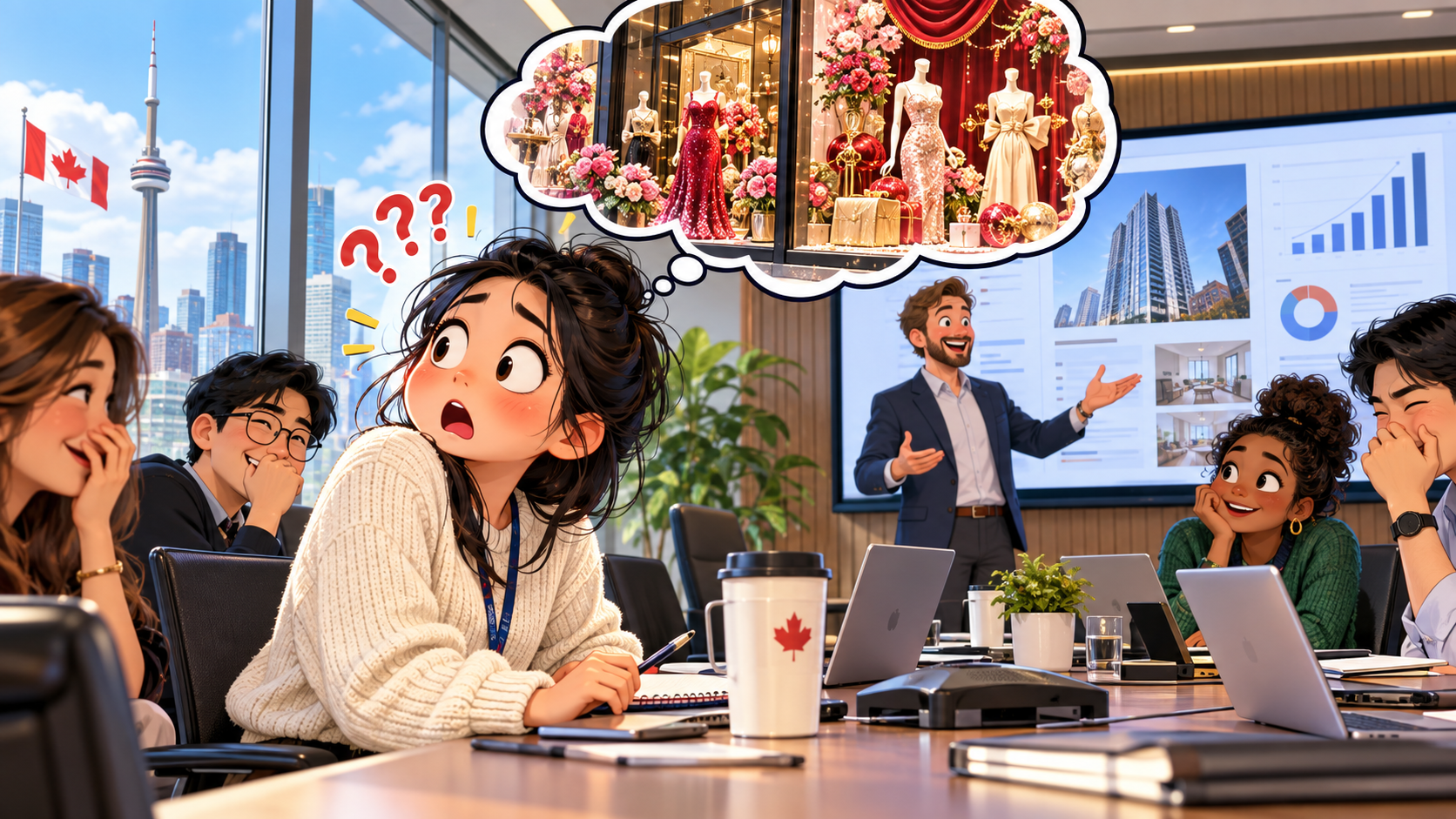美剧学英语:window dressing - 加拿大办公室里,同事说“window dressing”,我还认真看了一眼窗户……